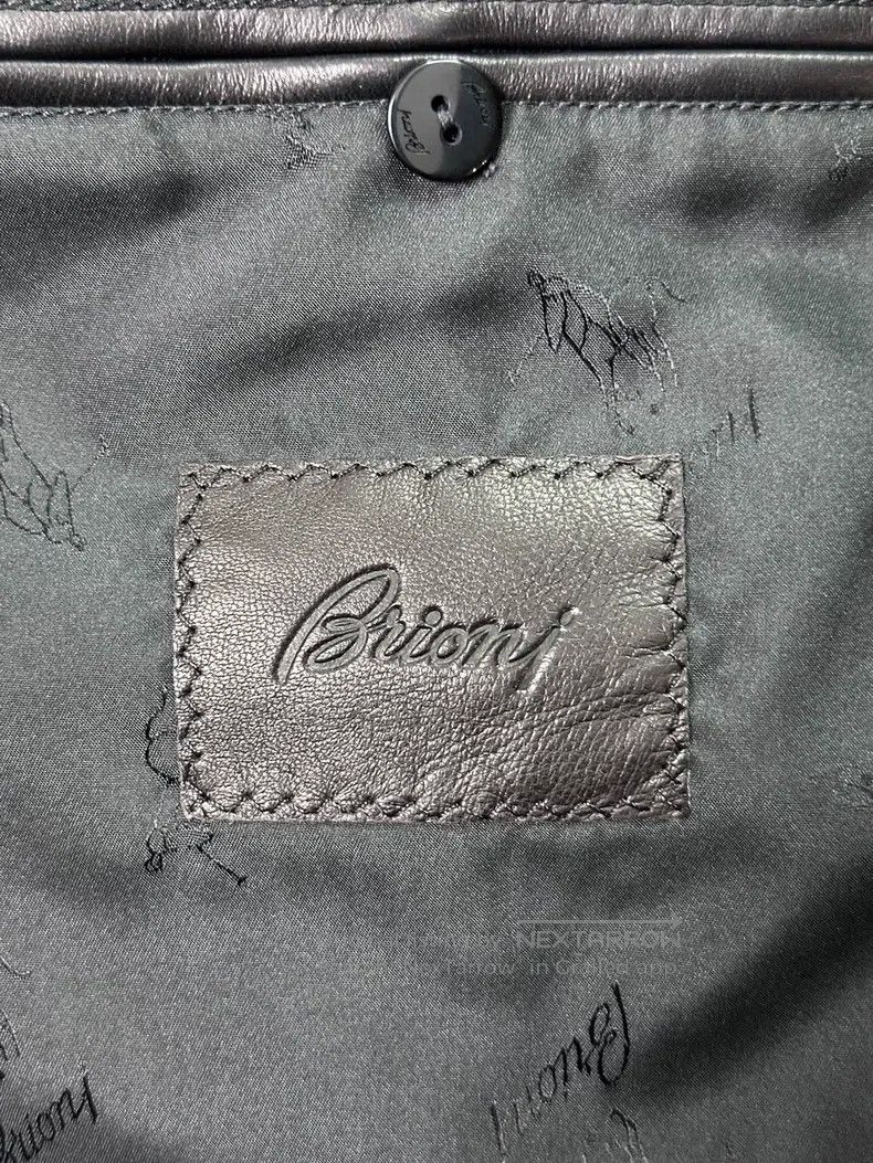 Brioni Brioni Leather jacket Size US L / EU 52-54 / 3 - 7 Thumbnail