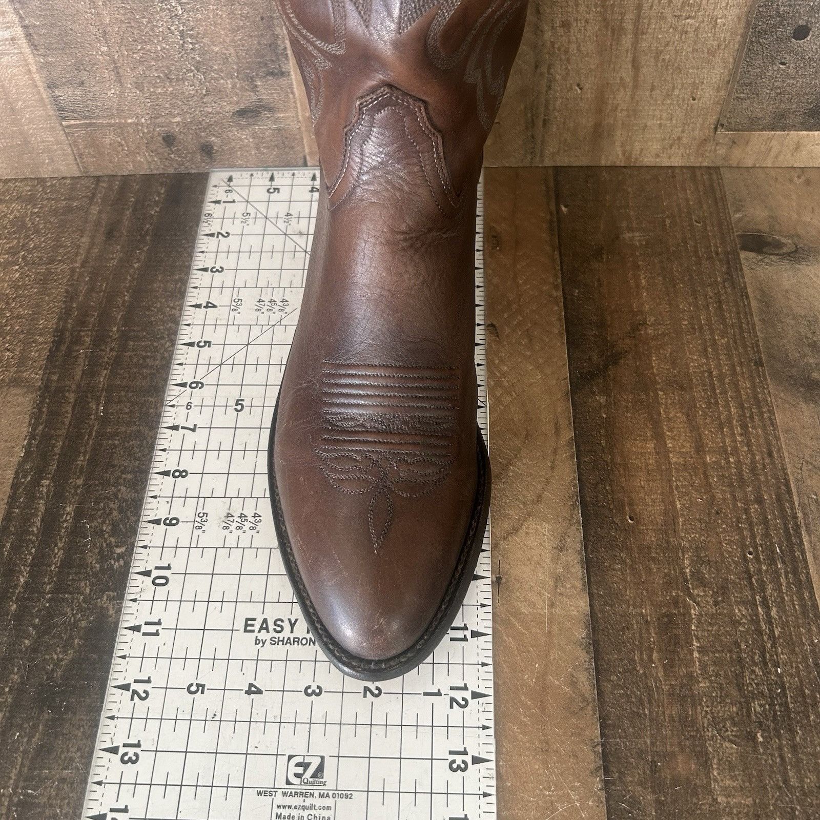 Lucchese Lucchese 2000 Vintage T3099R4 Cowboy Boots Mens 10.5 EE Size US 10.5 / EU 43-44 - 6 Thumbnail