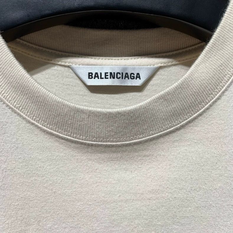 Balenciaga Balenciaga Embroidered logo short sleeve 2502-Nextarrow Size US XXS / EU 40 - 3 Thumbnail