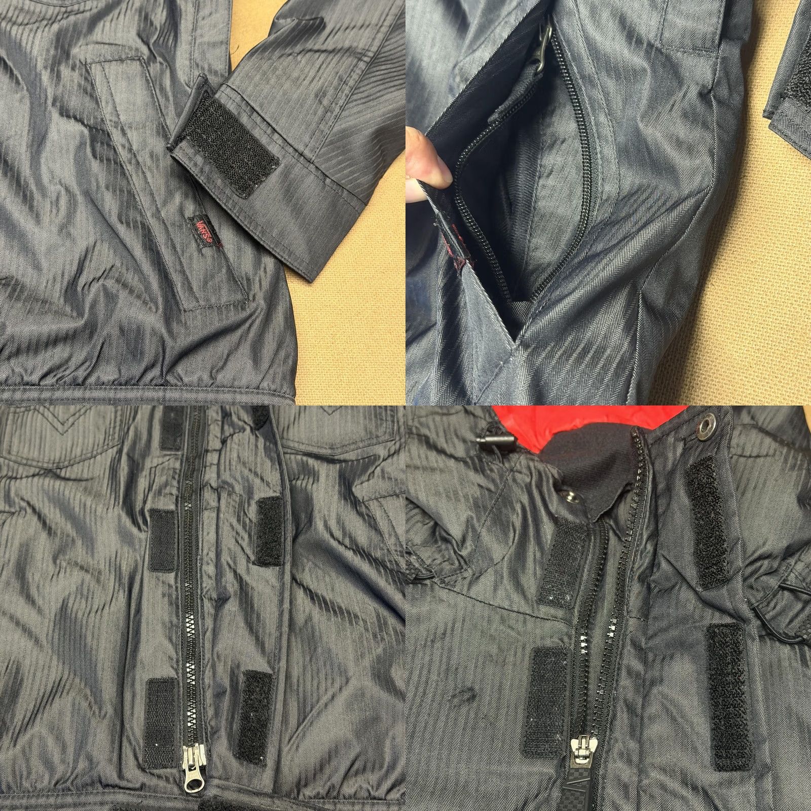 Vans Vans Womens Ski Jacket Waterproof Hooded Herringbone Insulated Skiing Winter Size S / US 4 / IT 40 - 8 Thumbnail