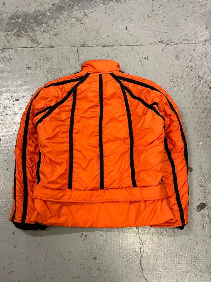 Dolce & Gabbana AW2003 Dolce & Gabbana Spatial Tactical Orange Puffer Jacket Size US M / EU 48-50 / 2 - 9 Thumbnail