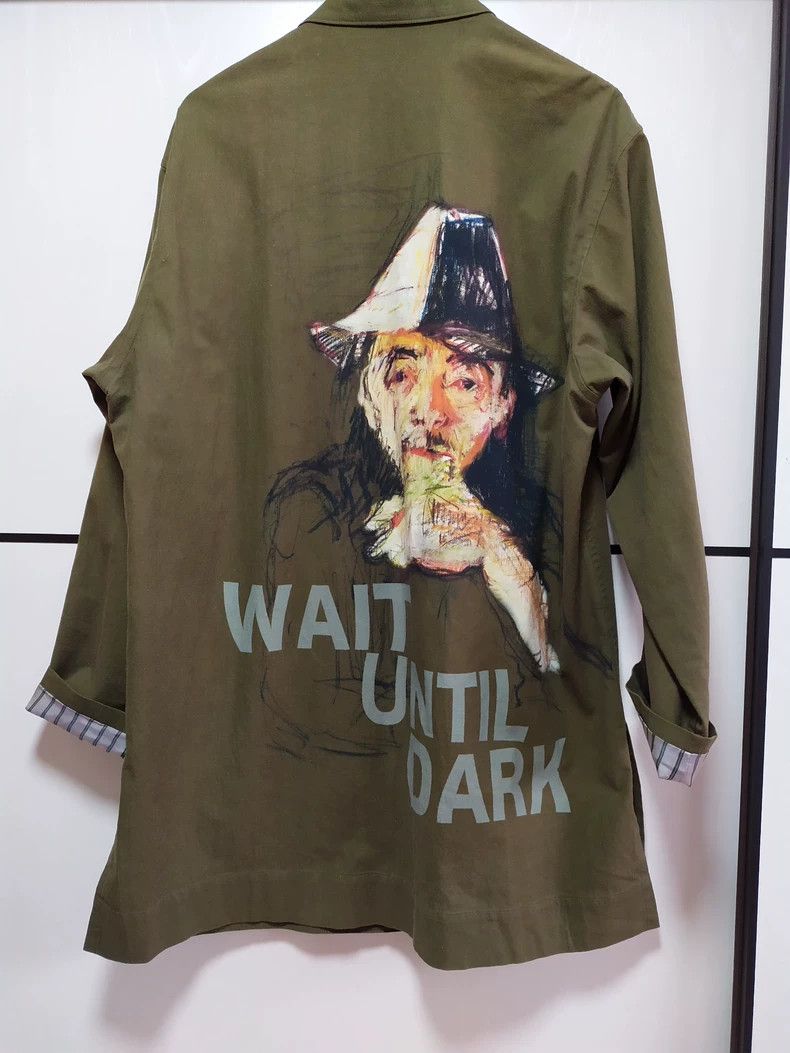 Yohji Yamamoto Yohji Yamamoto size 3 17 SS portrait hand painted suit 250 Size 36S - 1 Thumbnail