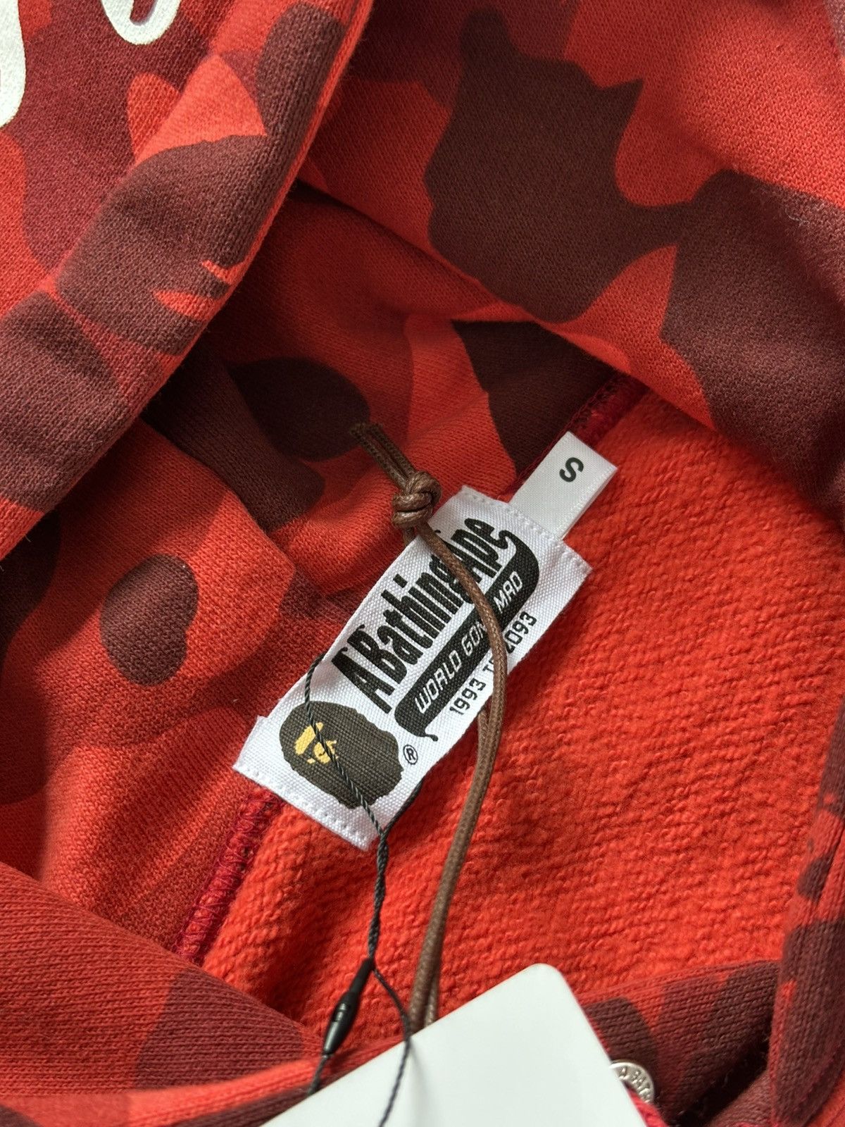 Bape Bape X Coco Cola Red Camo Hoodie Size US S / EU 44-46 / 1 - 10 Thumbnail