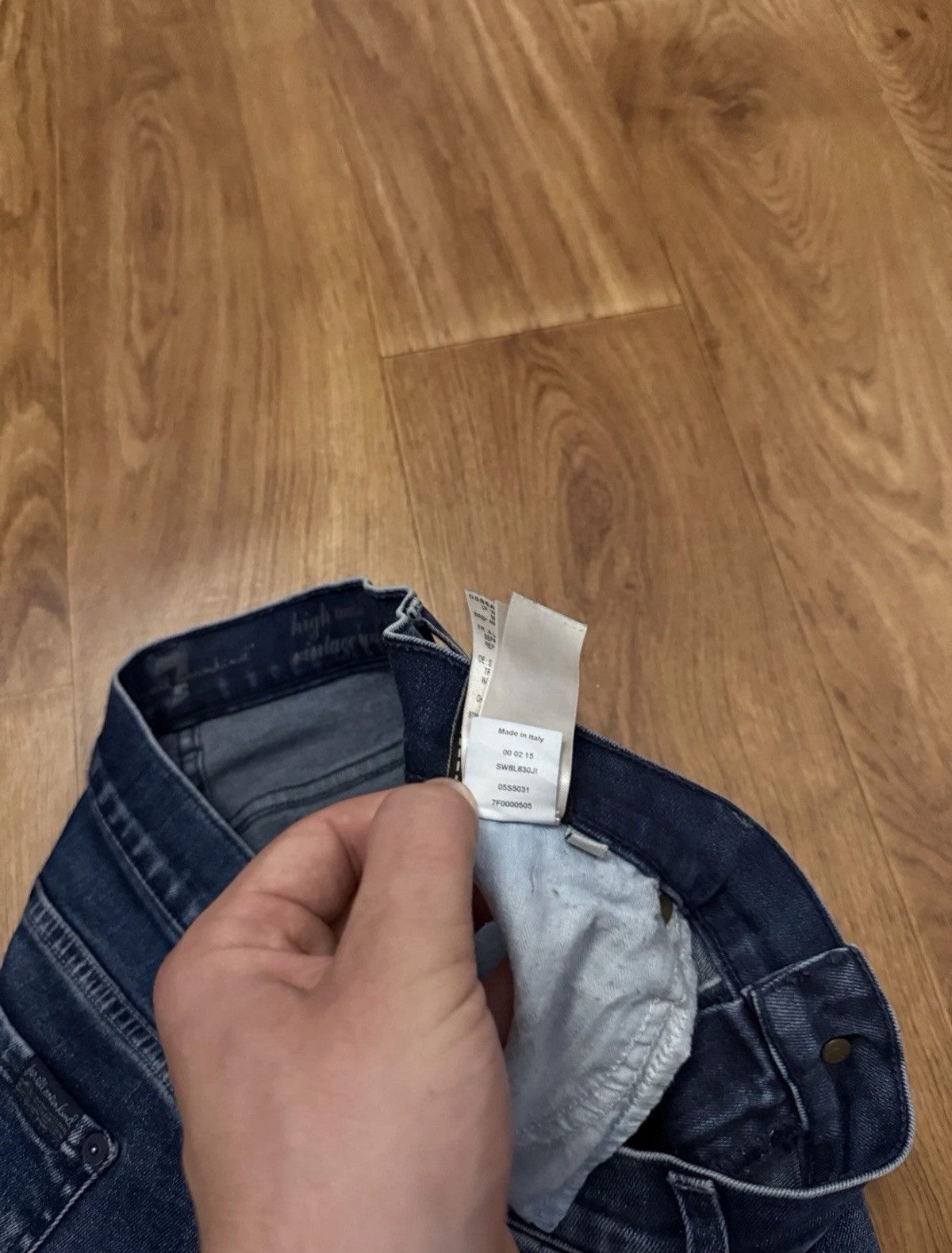 7 For All Mankind 7 For All Mankind Hype Flared Jeans Denim Pants Italy Made Size US 32 / EU 48 - 6 Thumbnail