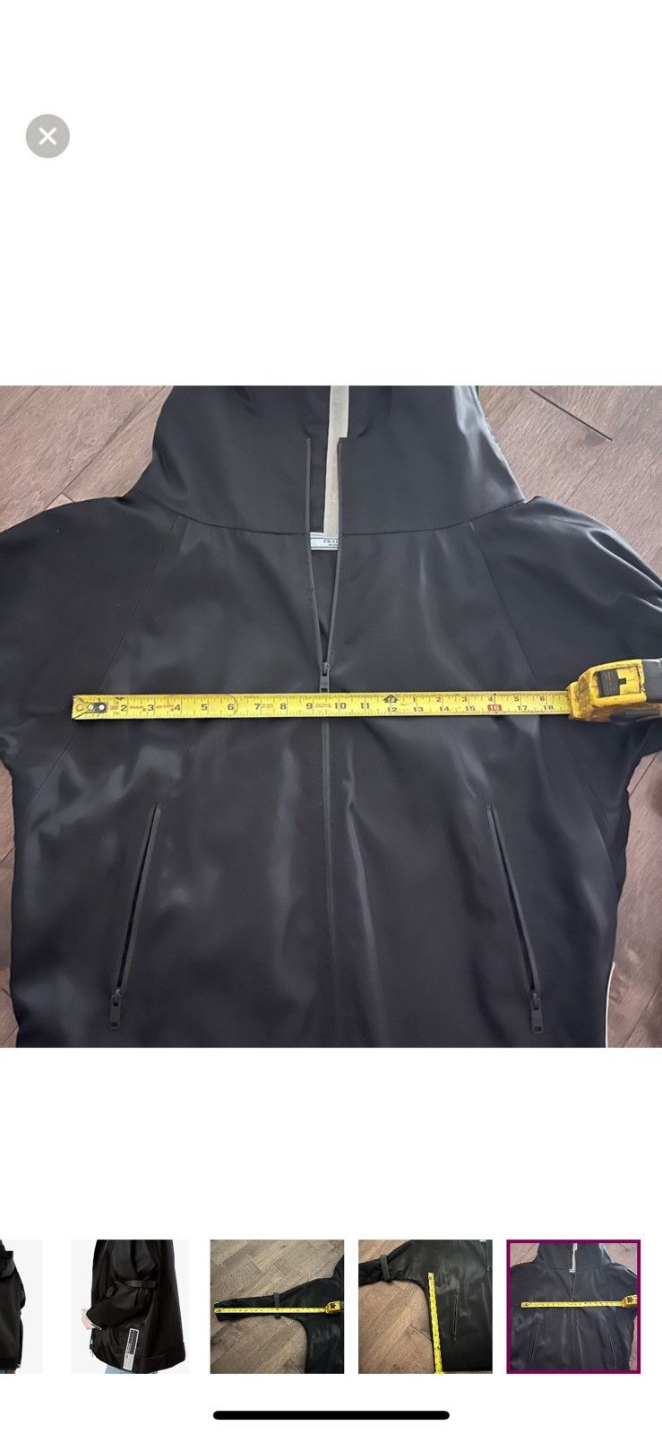 Prada Prada SS18 Nylon track jacket Size S / US 4 / IT 40 - 10 Thumbnail