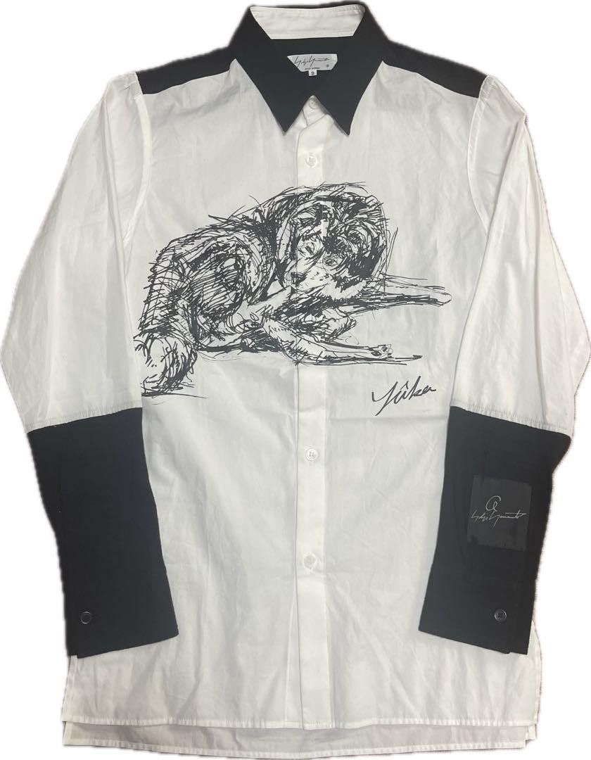Yohji Yamamoto POUR HOMME 19aw Yuka Asakura Yohji's dog shirts Size US M / EU 48-50 / 2 - 1 Thumbnail