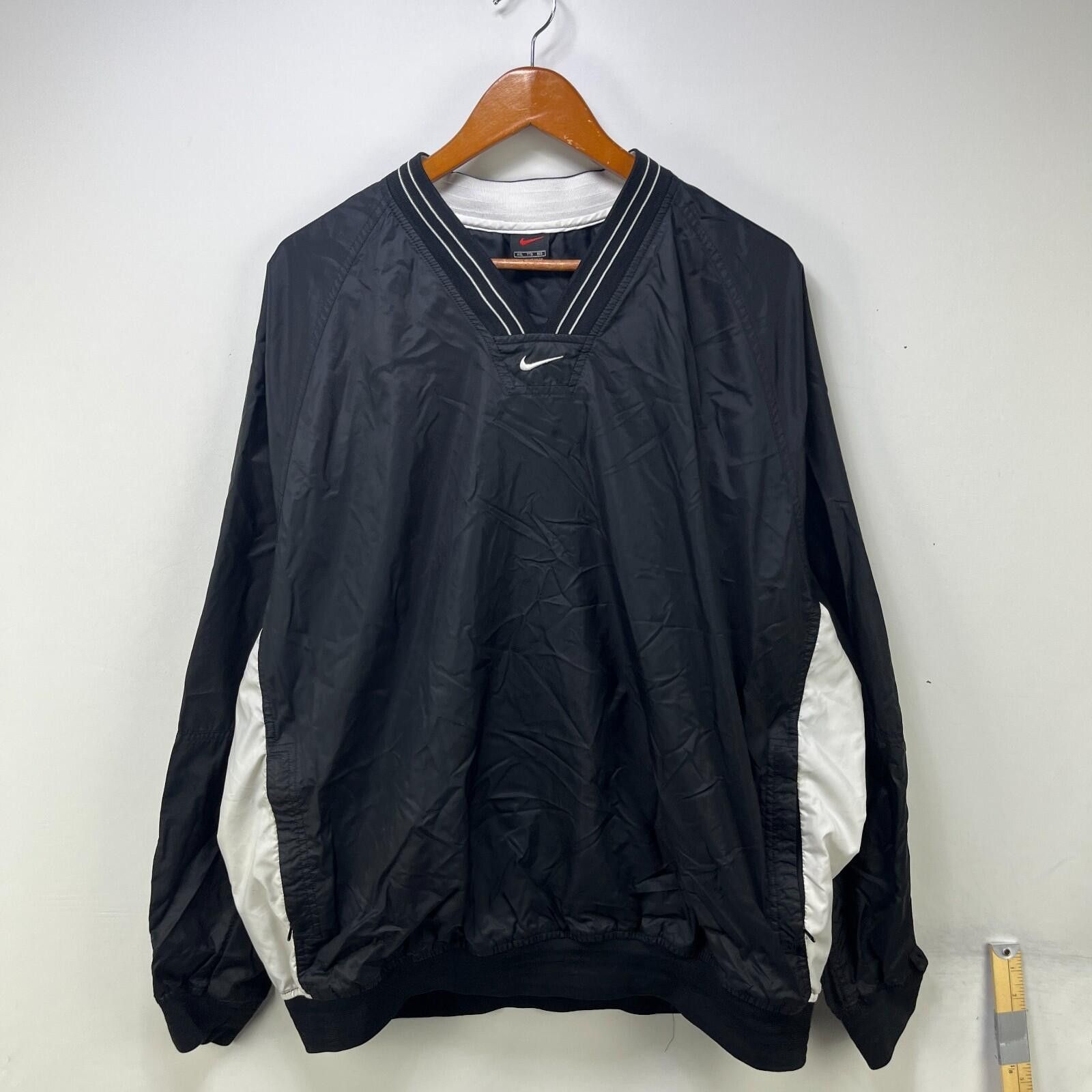 Nike Vintage 90s Nike Mid Swoosh Pullover Windbreaker 2XL Size US XXL / EU 58 / 5 - 1 Thumbnail