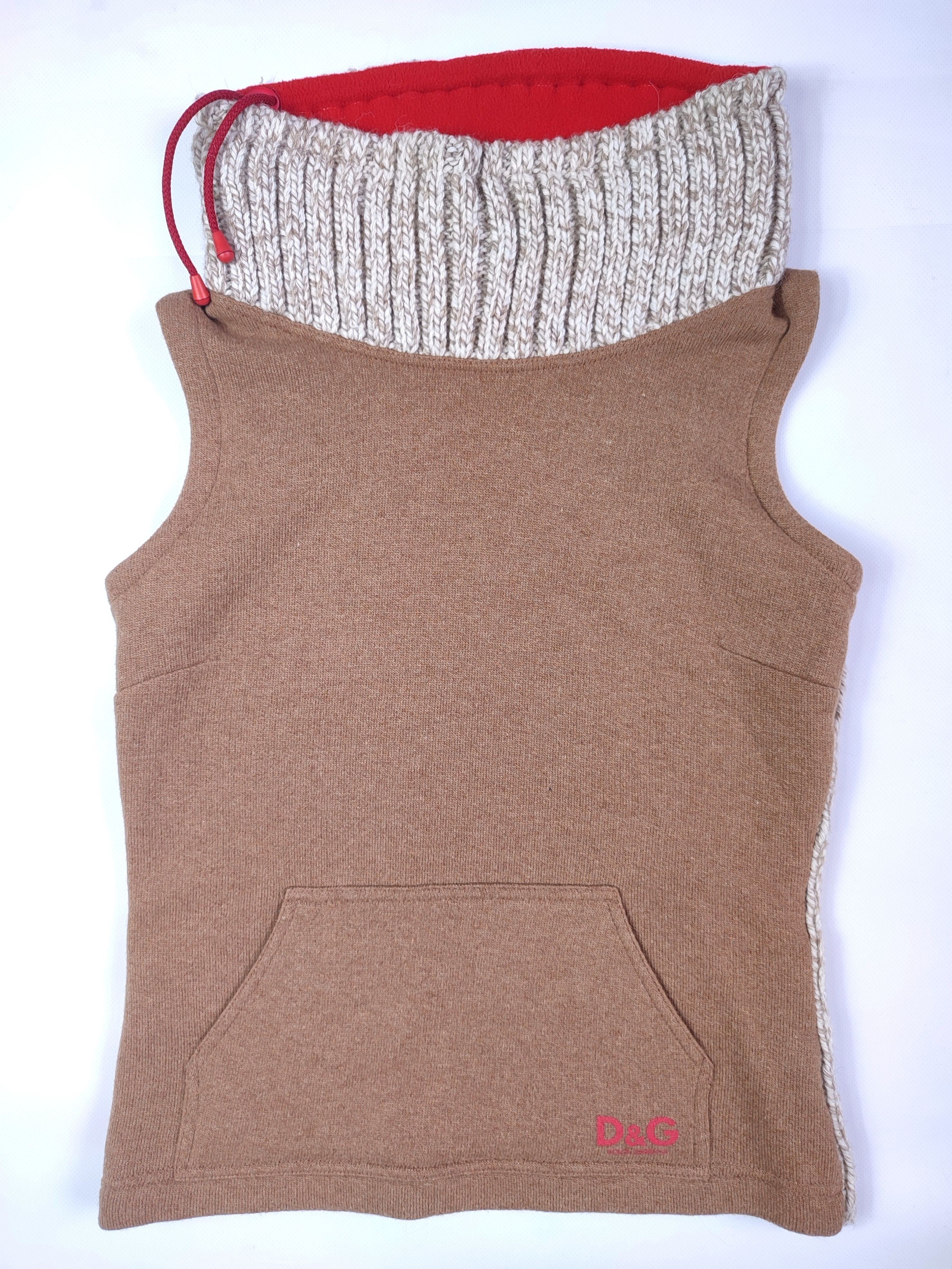 Dolce & Gabbana Vintage Dolce&Gabbana wool alpaca knit vest sweater Size M / US 6-8 / IT 42-44 - 2 Thumbnail