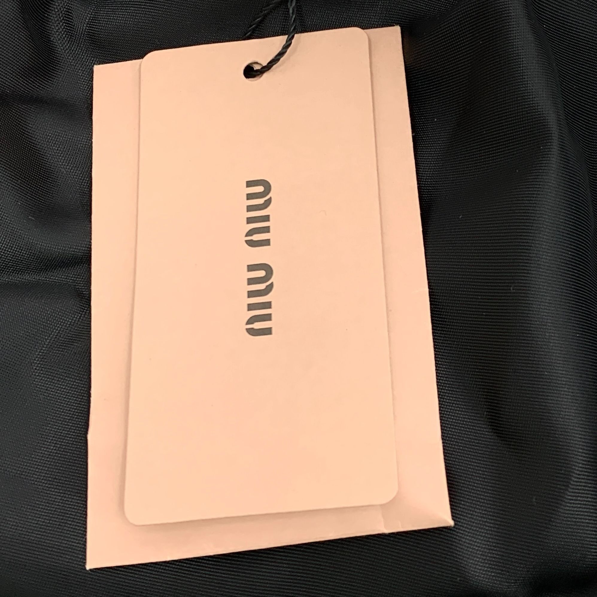 Miu Miu MIU MIU X ROTHSCHILD Light Blue & Black Wool Double Breasted Size XS / US 0-2 / IT 36-38 - 2 Thumbnail