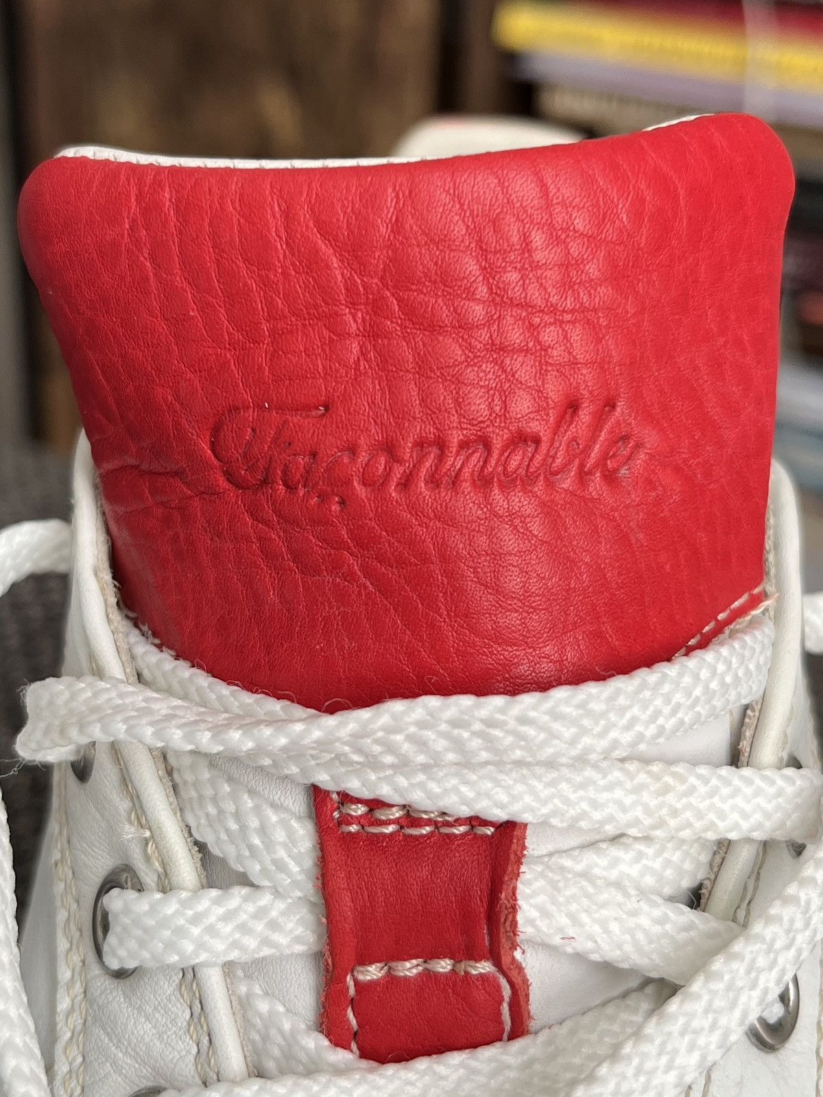 Faconnable Faconnable Made in Italy White Red Sneakers EU 40 UK 8 Size US 8 / EU 41 - 12 Thumbnail