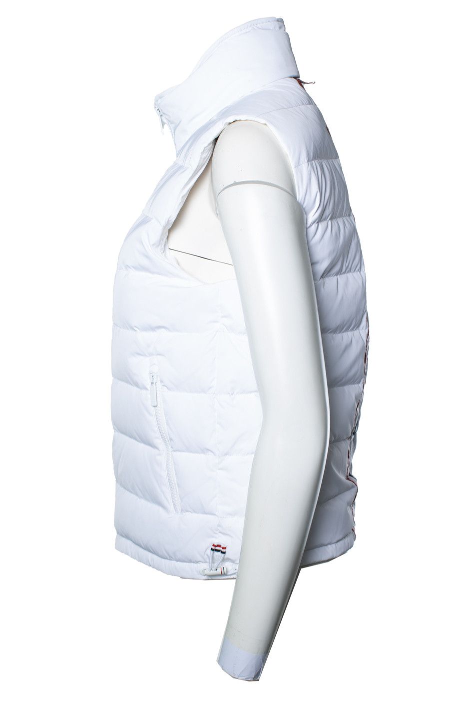 Thom Browne Thom Browne, padded gilet in white Size M / US 6-8 / IT 42-44 - 2 Thumbnail