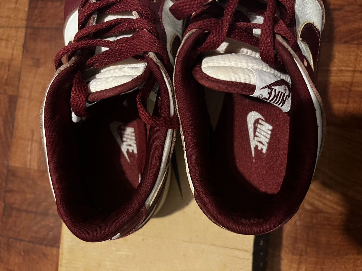 Nike × Vintage Nike dunk low 1999 burgundy with box Size US 8 / EU 41 - 5 Thumbnail