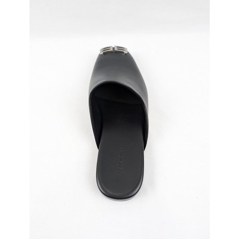 Balenciaga o1rshd1 Cozy New BB Mules in Black Size US 8 / EU 41 - 11 Thumbnail