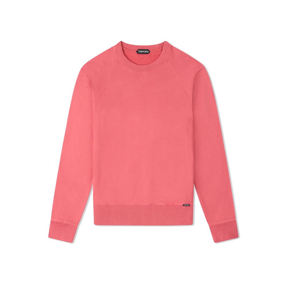 Tom Ford o1loc1c0724 Crewneck Sweatshirt in Pink Size US M / EU 48-50 / 2 - 1 Thumbnail