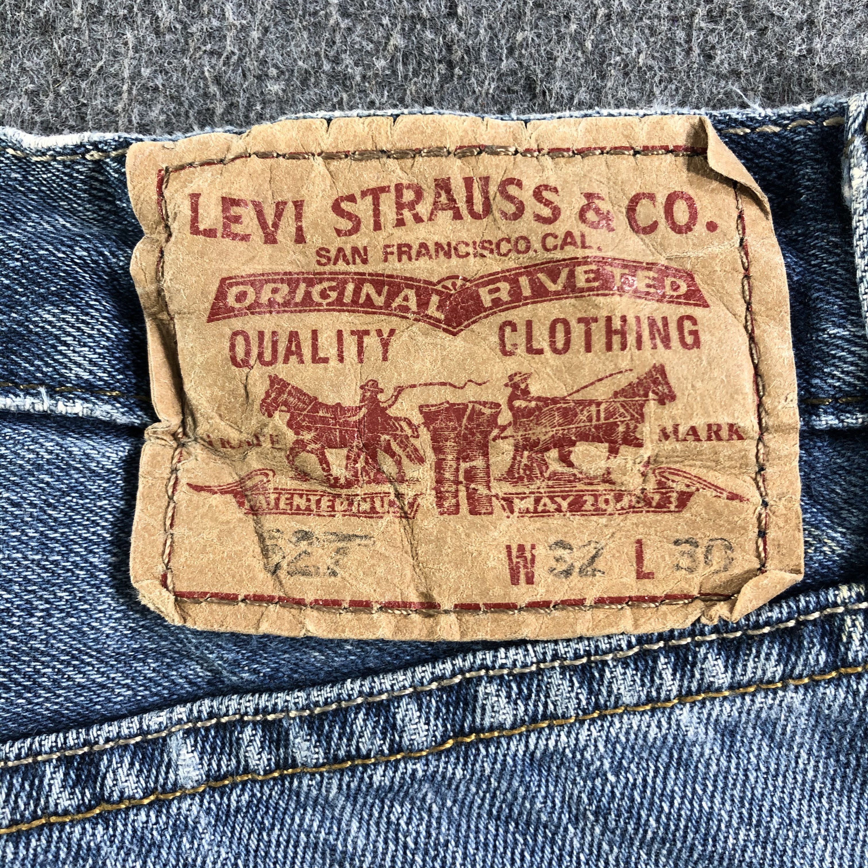 Levi's Vintage Blue Wash Levis 527 Flare Jeans-J3149 Size US 34 / EU 50 - 5 Thumbnail