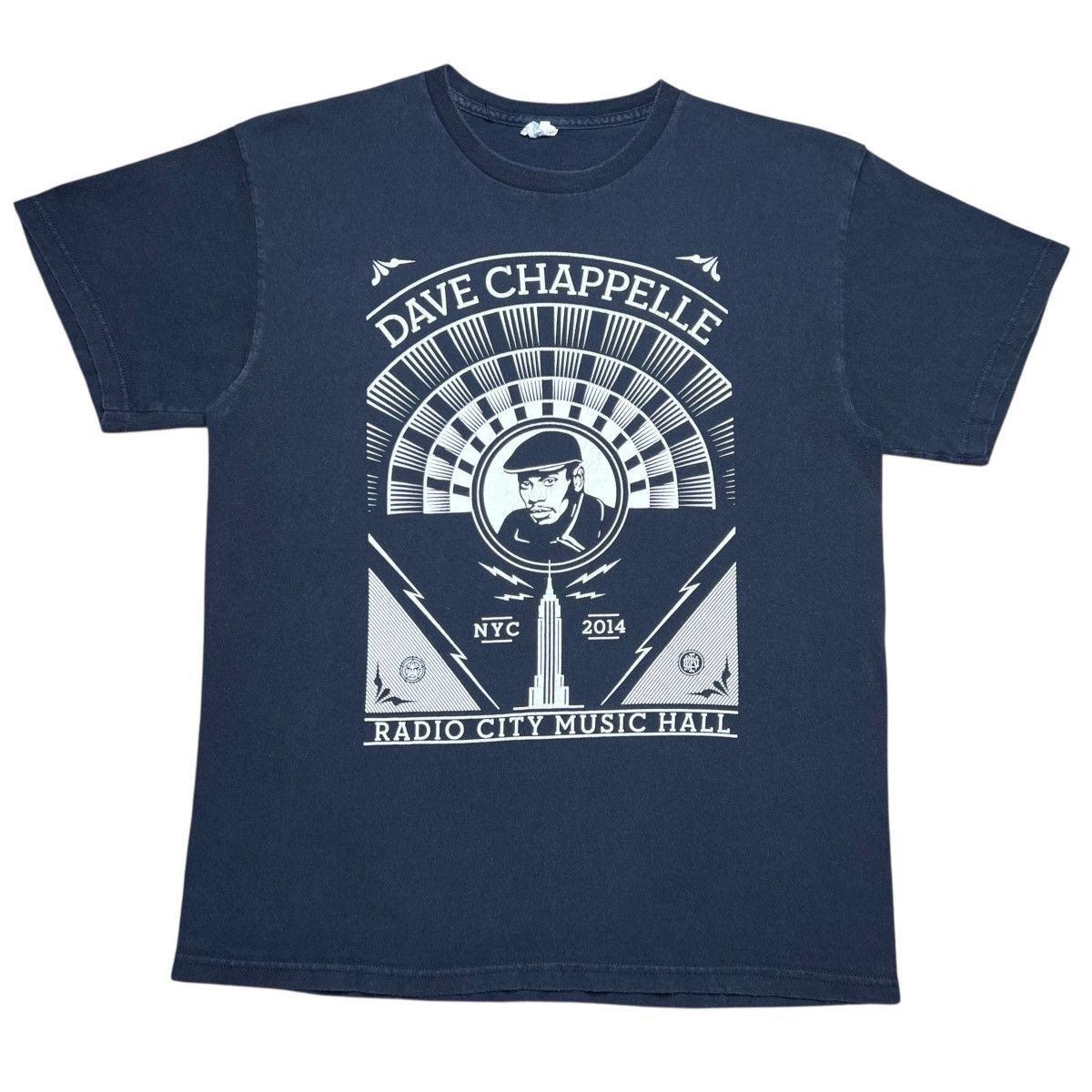 Rap Tees 2014 Dave Chappelle Tour OBEY Radio City Music Hall T-Shirt Size US L / EU 52-54 / 3 - 1 Thumbnail