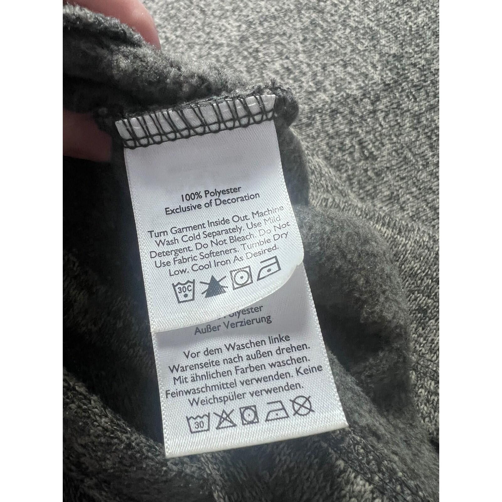 Eddie Bauer Eddie Bauer Fleece Jacket Mens S Gray Full Zip Marled Knit Size US S / EU 44-46 / 1 - 7 Thumbnail