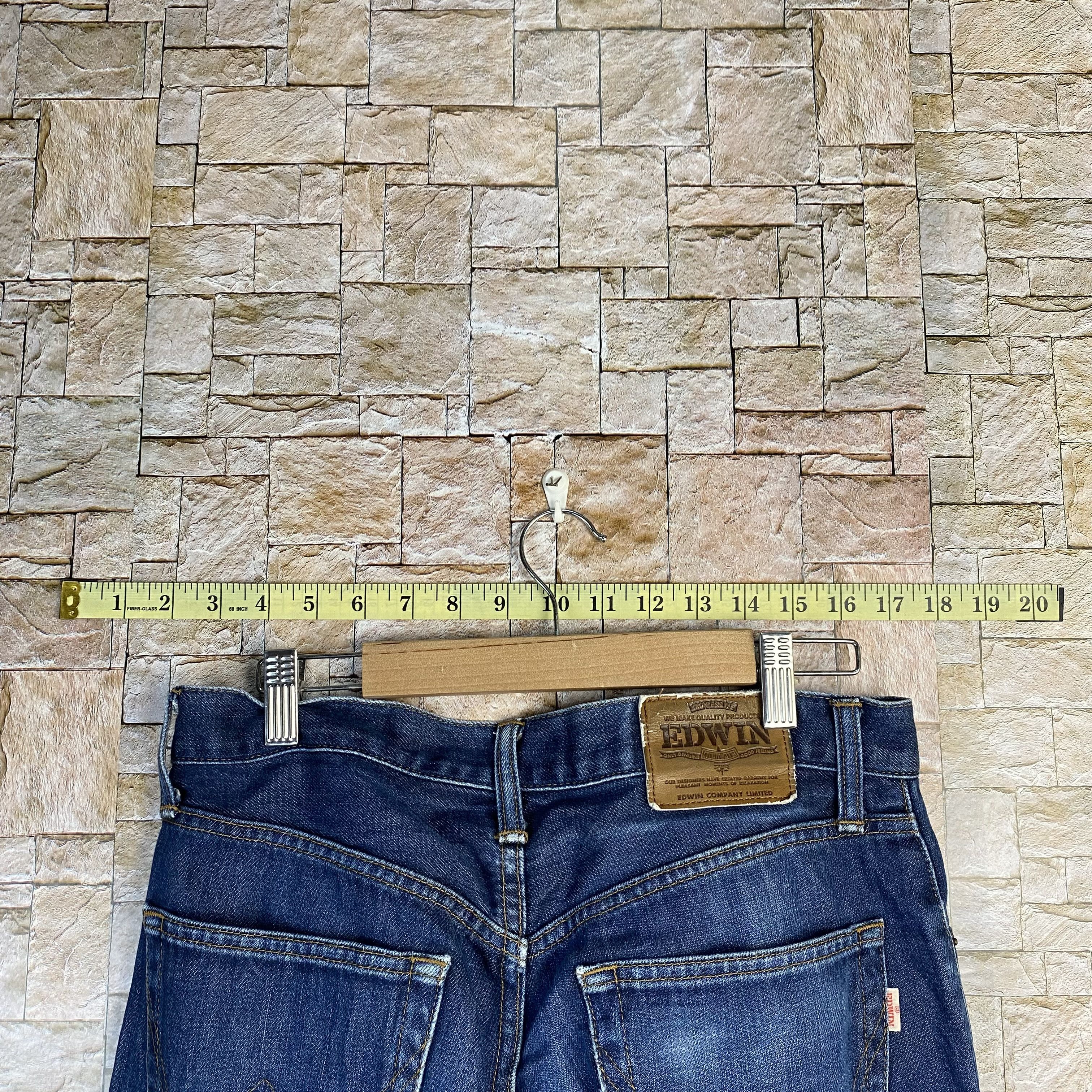 Edwin Edwin vintage Blue Denim Pants #7595 Size US 30 / EU 46 - 16 Thumbnail