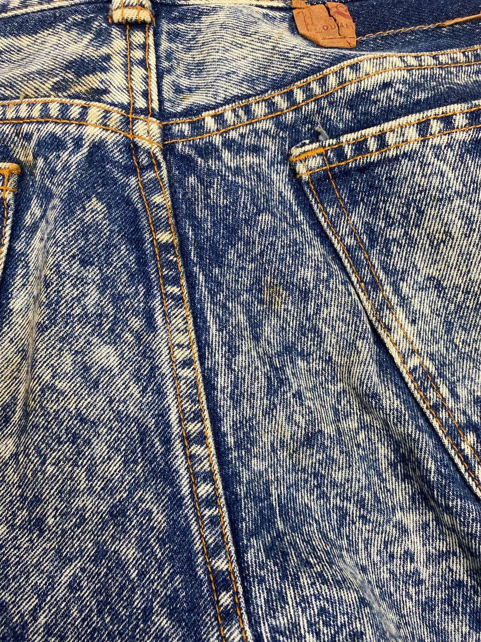 Japanese Brand vintage japanese brands acid wash denim Size US 33 - 5 Thumbnail