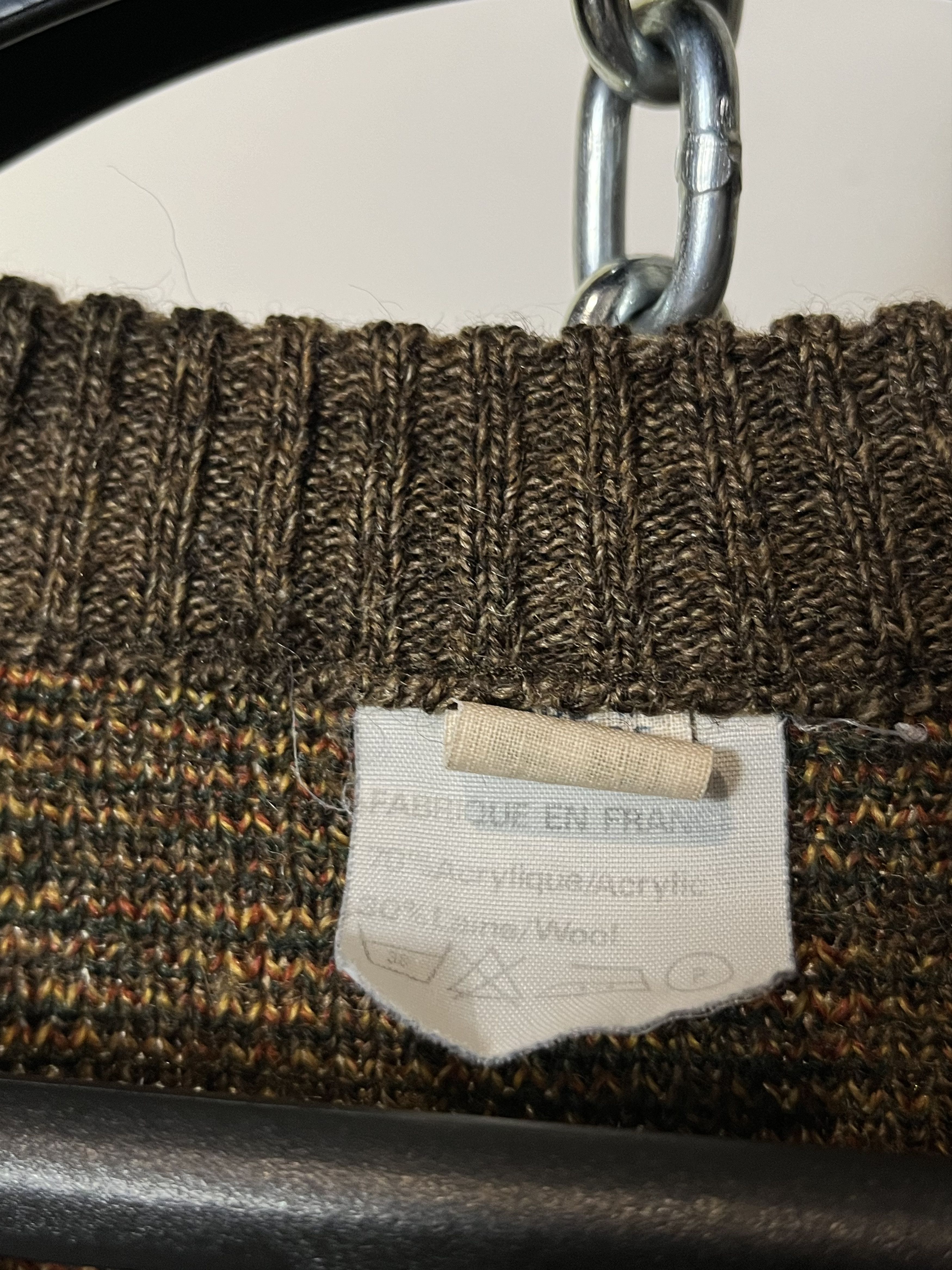 Coogi × Vintage 80s Made In France Country Goblincore Grunge Knitwear Size US L / EU 52-54 / 3 - 5 Thumbnail