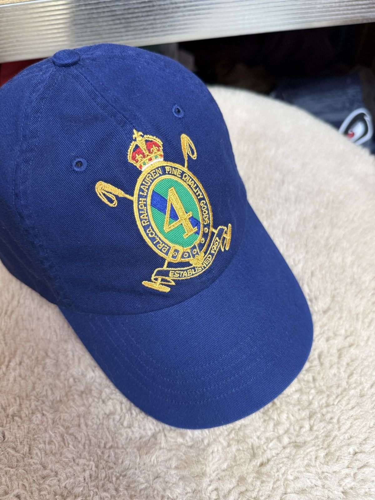 Polo Ralph Lauren Vintage Polo Ralph Lauren Cap Size ONE SIZE - 4 Thumbnail