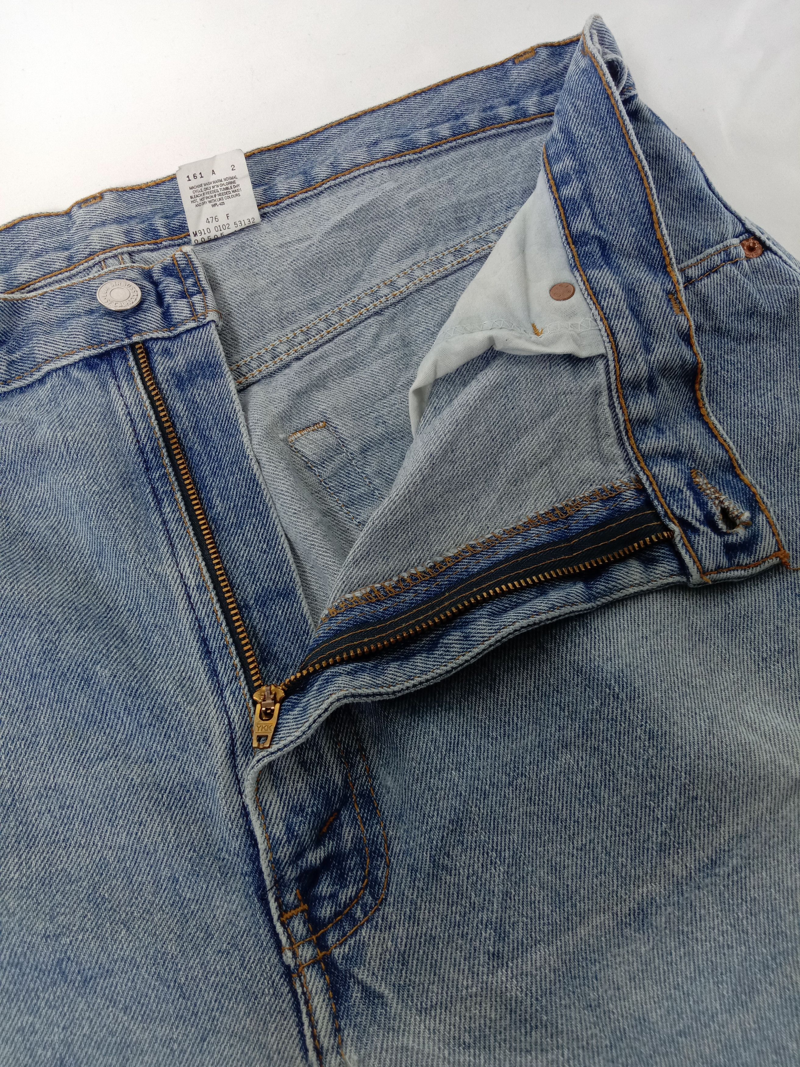 Levi's Vintage Levi's 505 Jeans Light Wash Straight Fit Denim Size US 40 / EU 56 - 9 Thumbnail