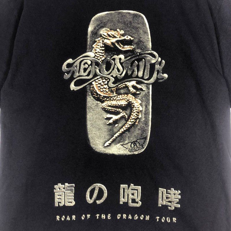 Aerosmith × Band Tees × Vintage Vintage Aerosmith Road OF the Dragon Tour men t-shirt Size US M / EU 48-50 / 2 - 6 Thumbnail