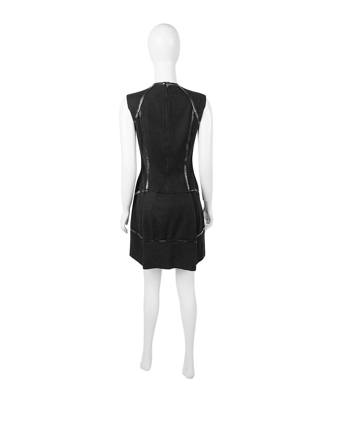 Prada Prada 2007 Wool Dress Size S / US 4 / IT 40 - 3 Thumbnail