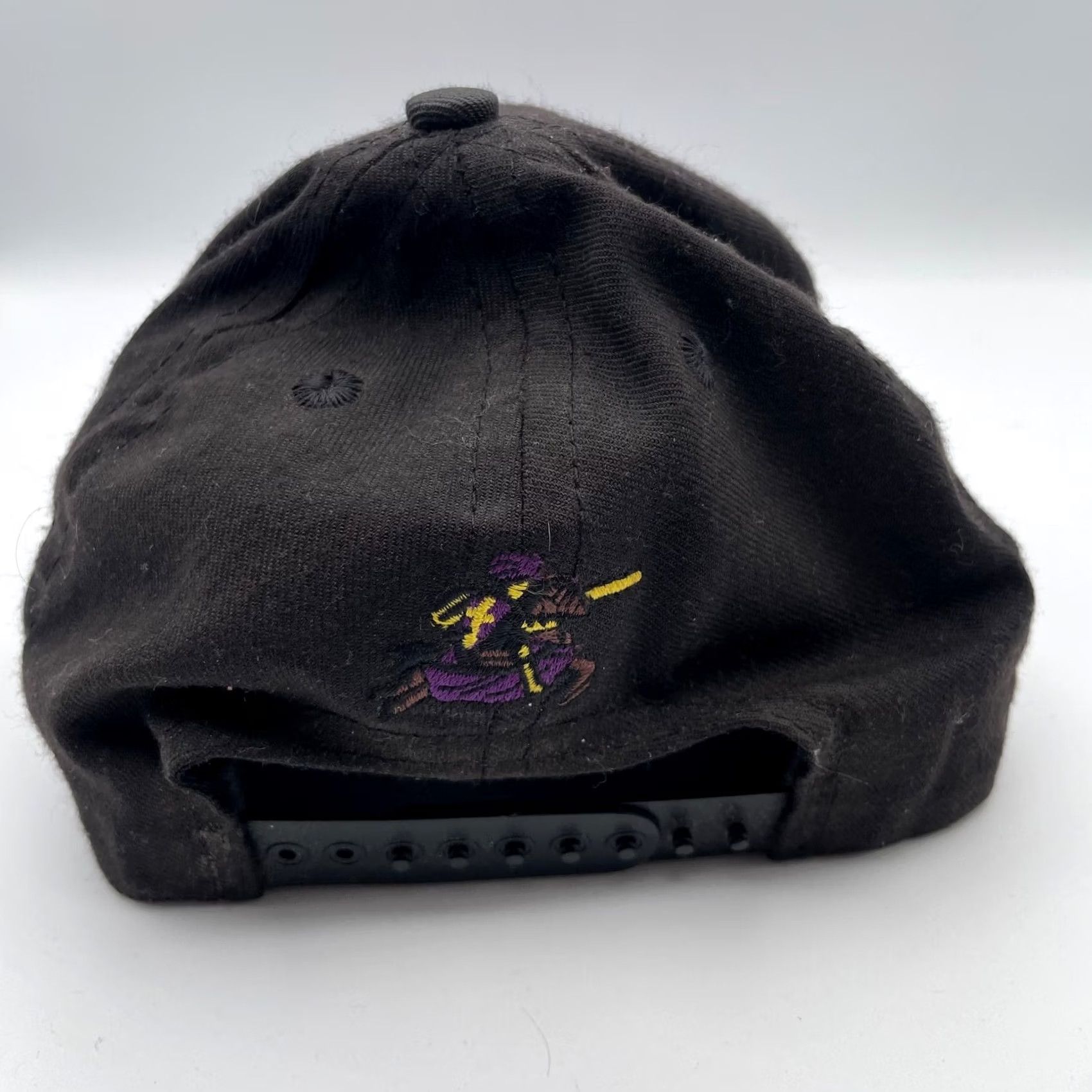 Vintage VINTAGE Riordan Boosters Hat Cap Mens Black Embroidered Logo Baseball High School Size ONE SIZE - 4 Thumbnail