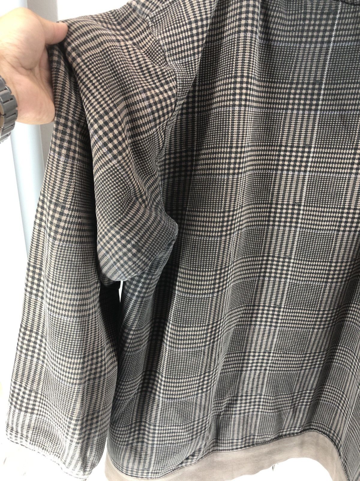 Quiksilver × Vintage Vintage Distressed Checkered Quiksilver Hoodie Size US XXL / EU 58 / 5 - 16 Thumbnail