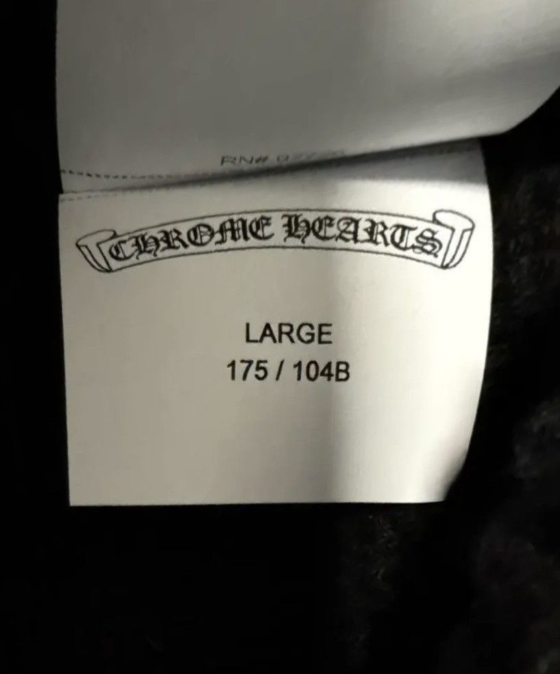 Chrome Hearts Chrome Hearts Cashmere Cross Patch Quarter Zip (VIP) Size US L / EU 52-54 / 3 - 8 Thumbnail
