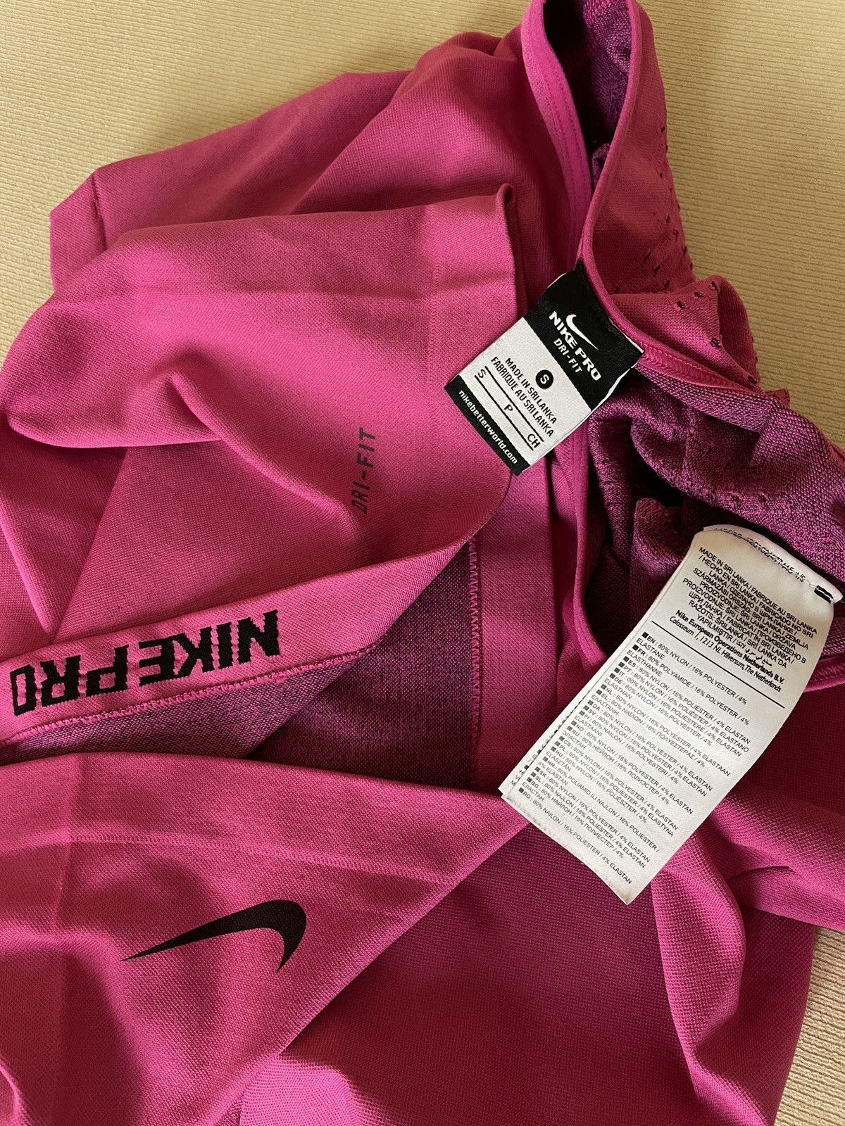 Nike × Nike ACG × Undercover NIKE PRO DRI-FIT Logo Swoosh Hypercool Compression Top Limitless Gym Running T-Shirt S Size S / US 4 / IT 40 - 8 Thumbnail