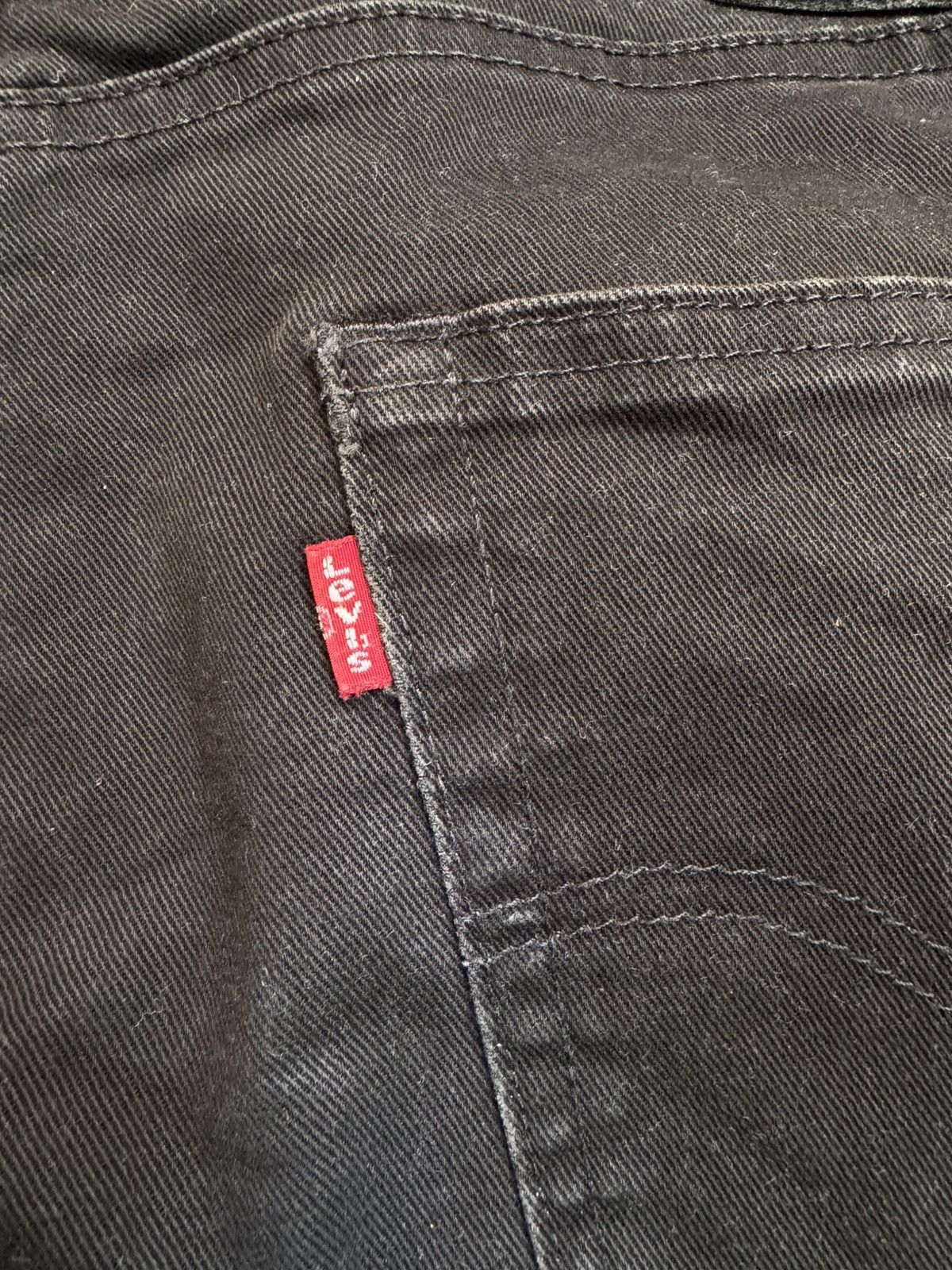 Levi's × Vintage Levi’s 522 Vintage Slim Fit Back Jeans Size 34x30 Size US 34 / EU 50 - 6 Thumbnail