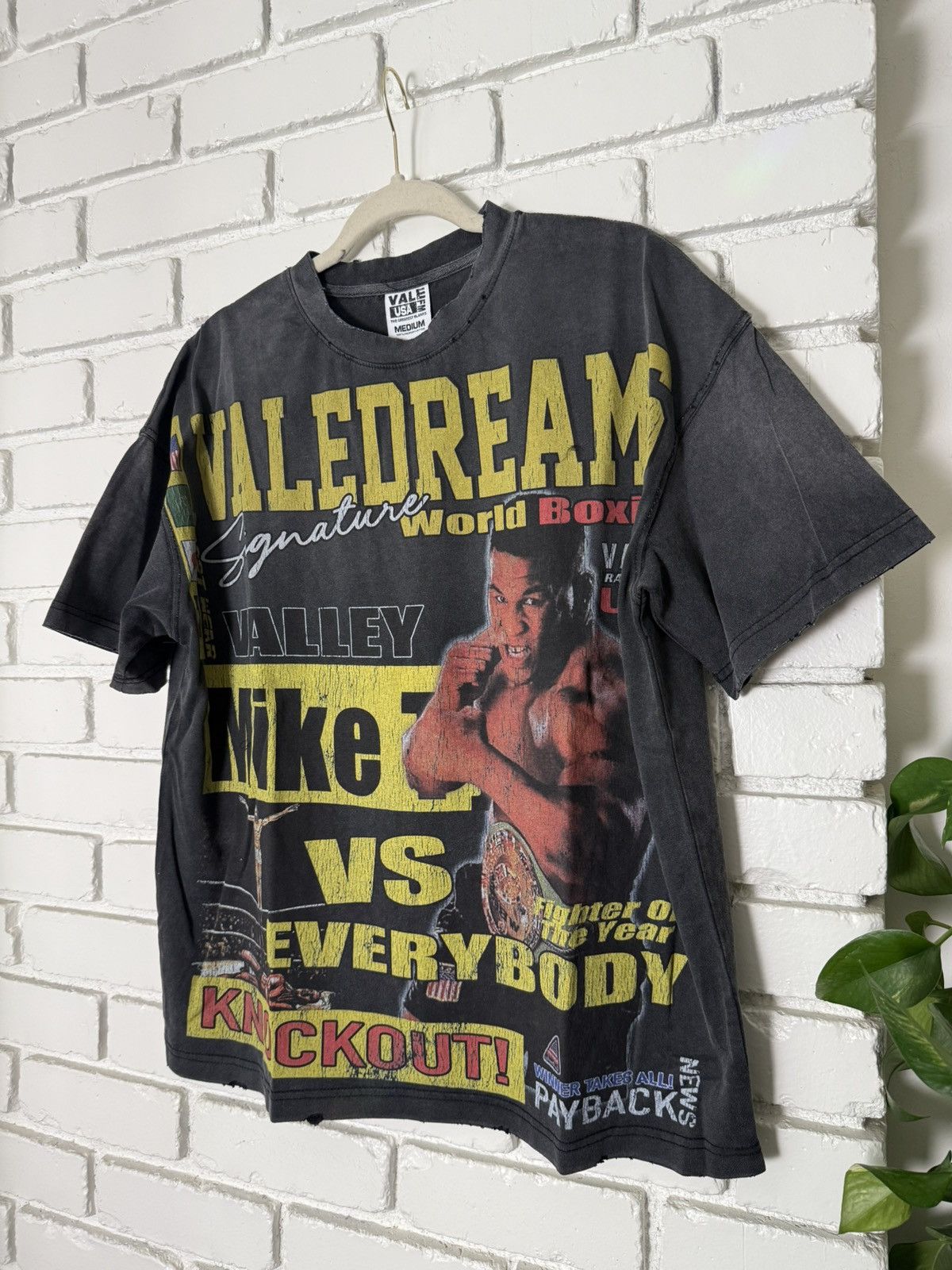 VALE FOREVER T Shirts ヴィンテージ Tシャツ IRON MIKE TEE Streetwear × Vale × Vintage Vale Forever “Iron Mike” Tee