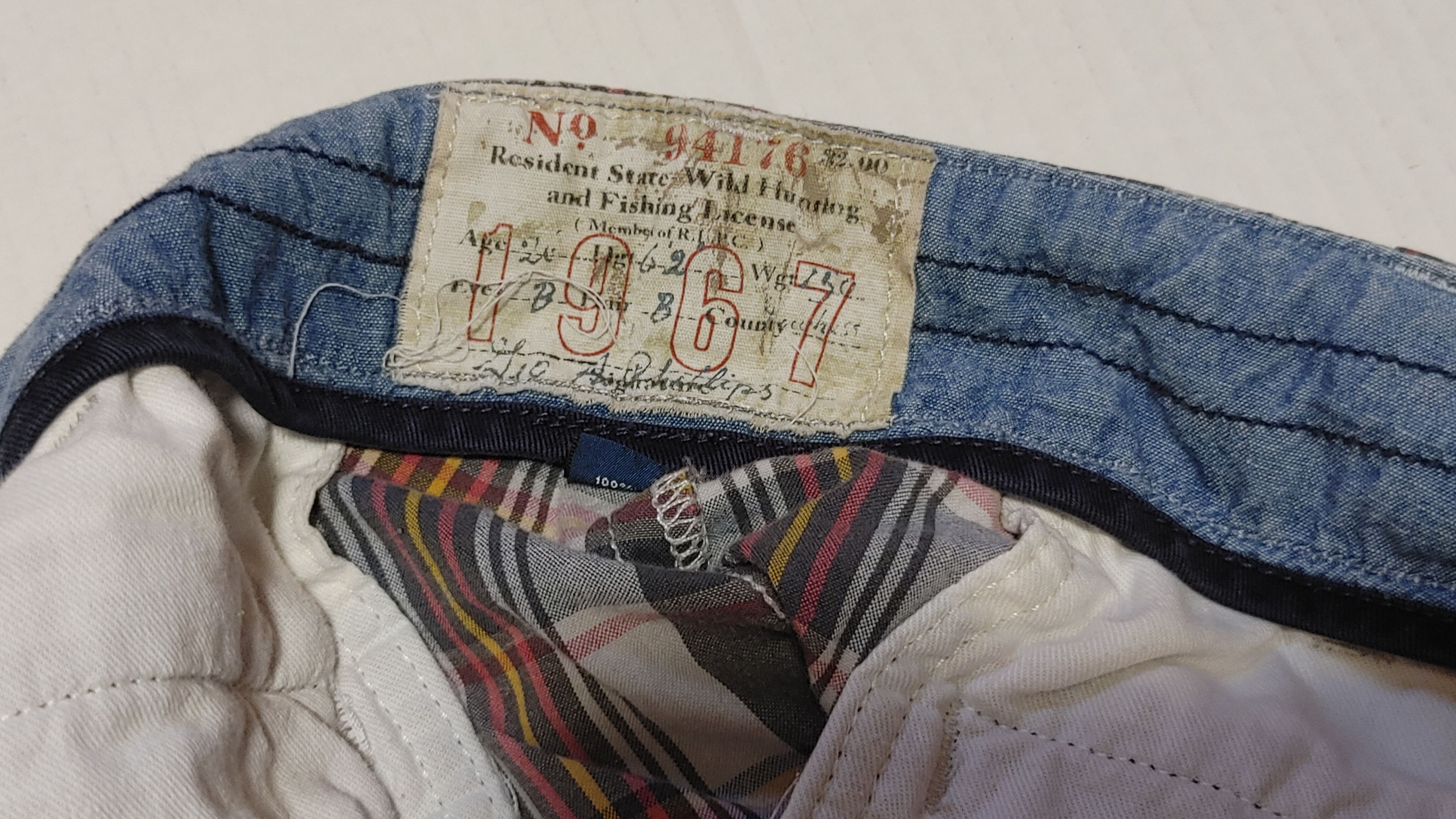Polo Ralph Lauren × Vintage Polo Ralp Lauren Vintage Madras Patchwork Fishing Shorts Size US 36 / EU 52 - 9 Thumbnail