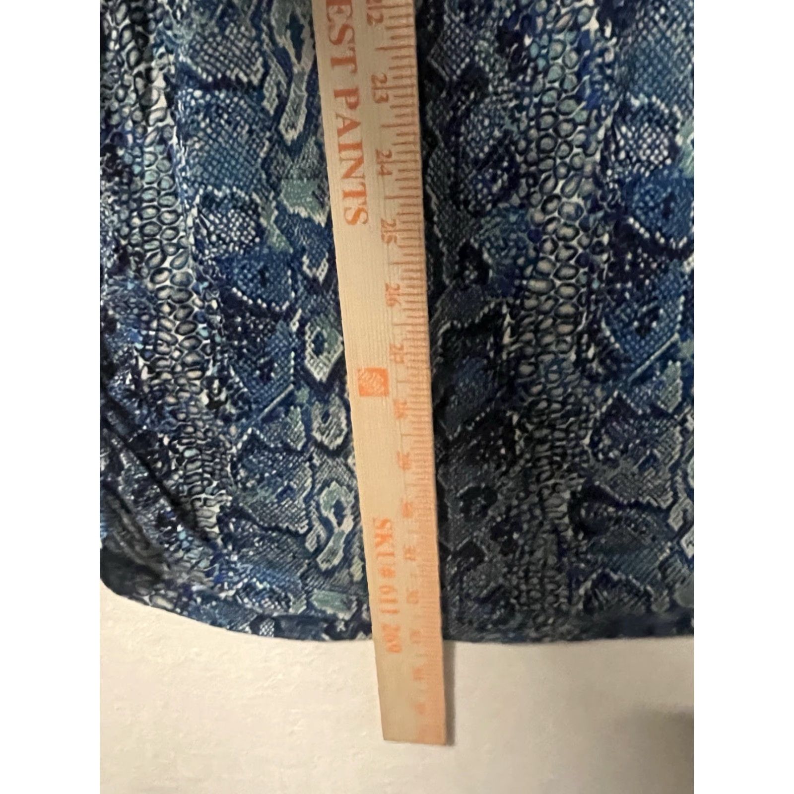 Bcbgmaxazria NWT BCBGMAXAZRIA Dress Woman Sleeveless Blue Print V-Neck Short Pullover S Regular Spring Summer Womens Size S / US 4 / IT 40 - 4 Thumbnail