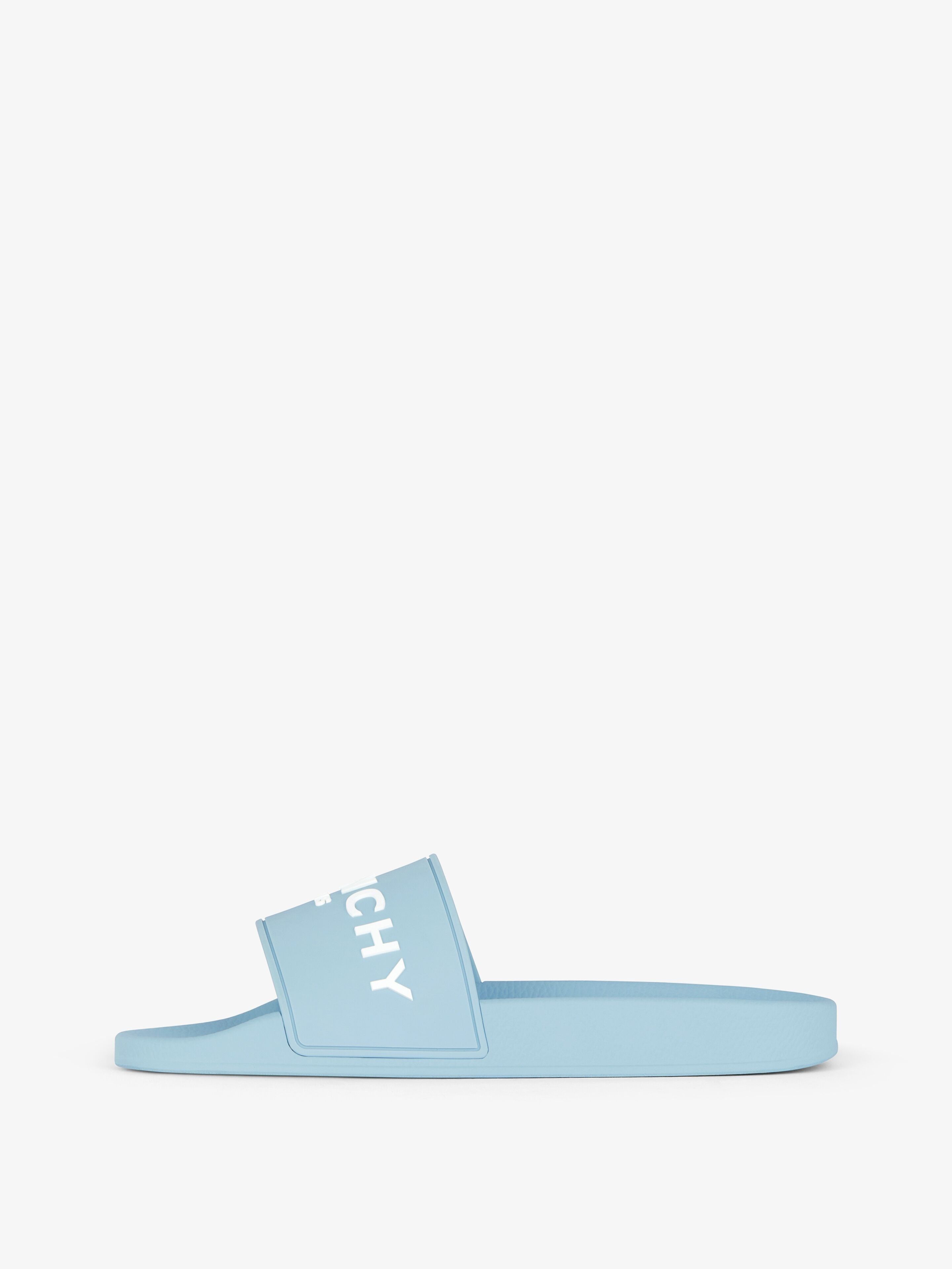 oc11z0725 Slides Flat Sandals in Blue