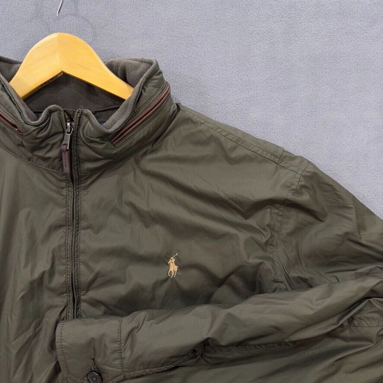 Ralph Lauren Vintage Polo Ralph Lauren Jacket Mens XL Coat Full Zip Green Size US XL / EU 56 / 4 - 2 Thumbnail