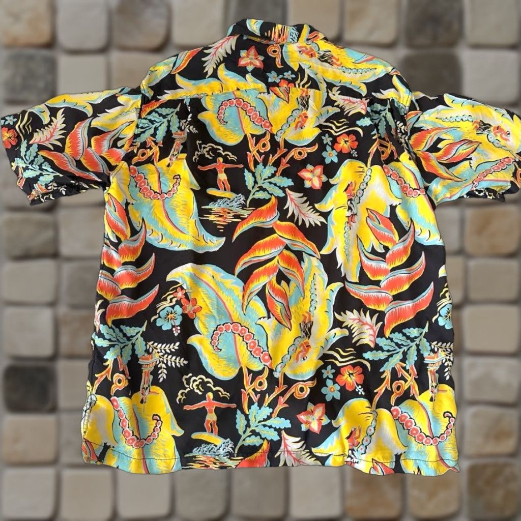 Sun Surf Sun Surf Hawaiian Print Rayon Short Sleeve Shirt Size M Size US M / EU 48-50 / 2 - 1 Thumbnail