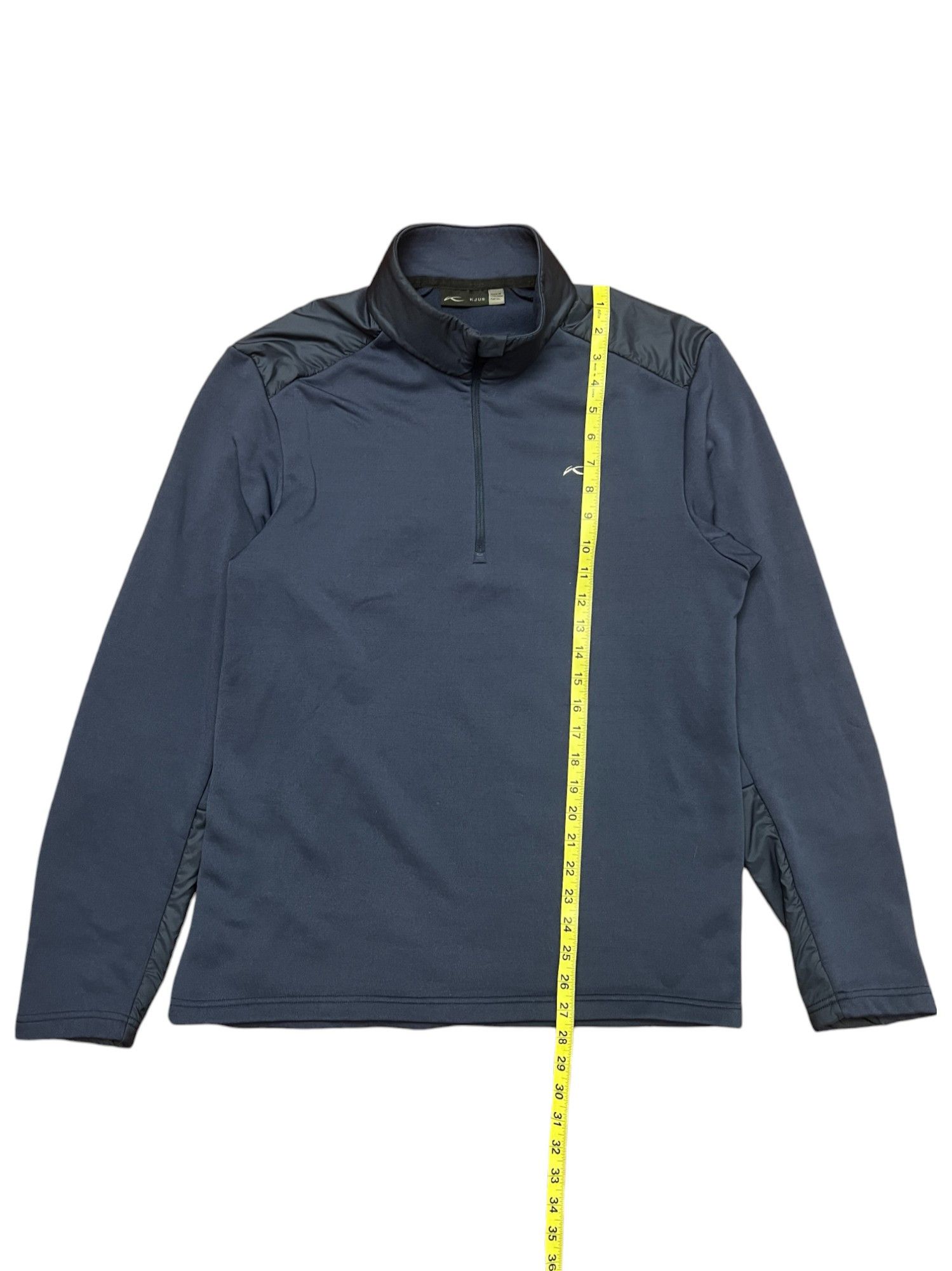 KJUS KJUS Caldera Half Zip Pullover Mens 54/XL Blue Stretch Size US XL / EU 56 / 4 - 15 Thumbnail