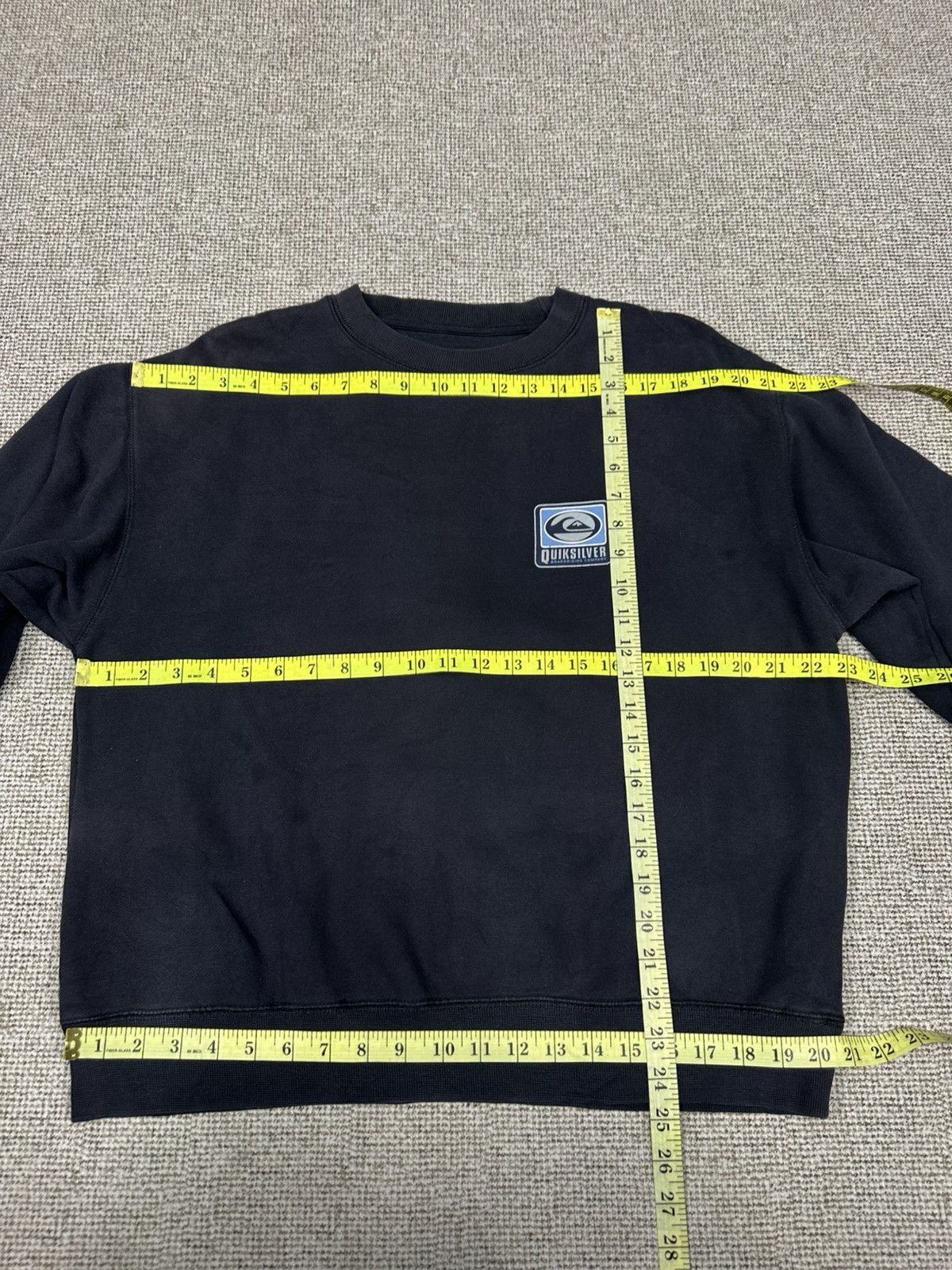 Quiksilver Vintage Quiksilver Big logo Crewneck Z307 Size US L / EU 52-54 / 3 - 5 Thumbnail