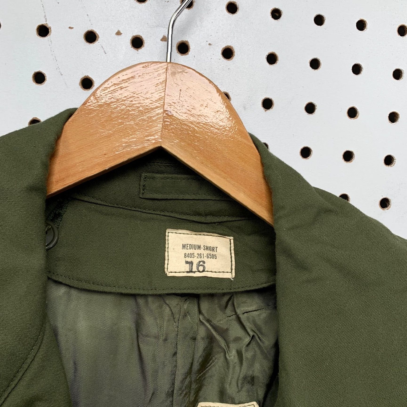 Doublet VINTAGE US Army Overcoat Jacket Mens M OG-107 Lined Double Breasted Green Winter Size US M / EU 48-50 / 2 - 4 Thumbnail