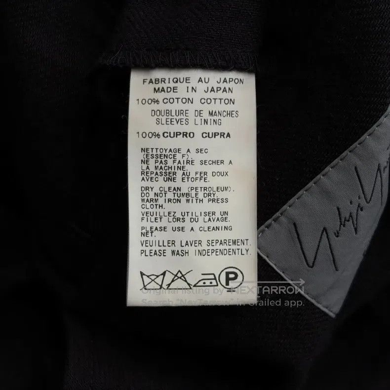 Yohji Yamamoto Yohji Yamamoto size 1 11aw First Year Mafia Strap blazer Size 38R - 7 Thumbnail