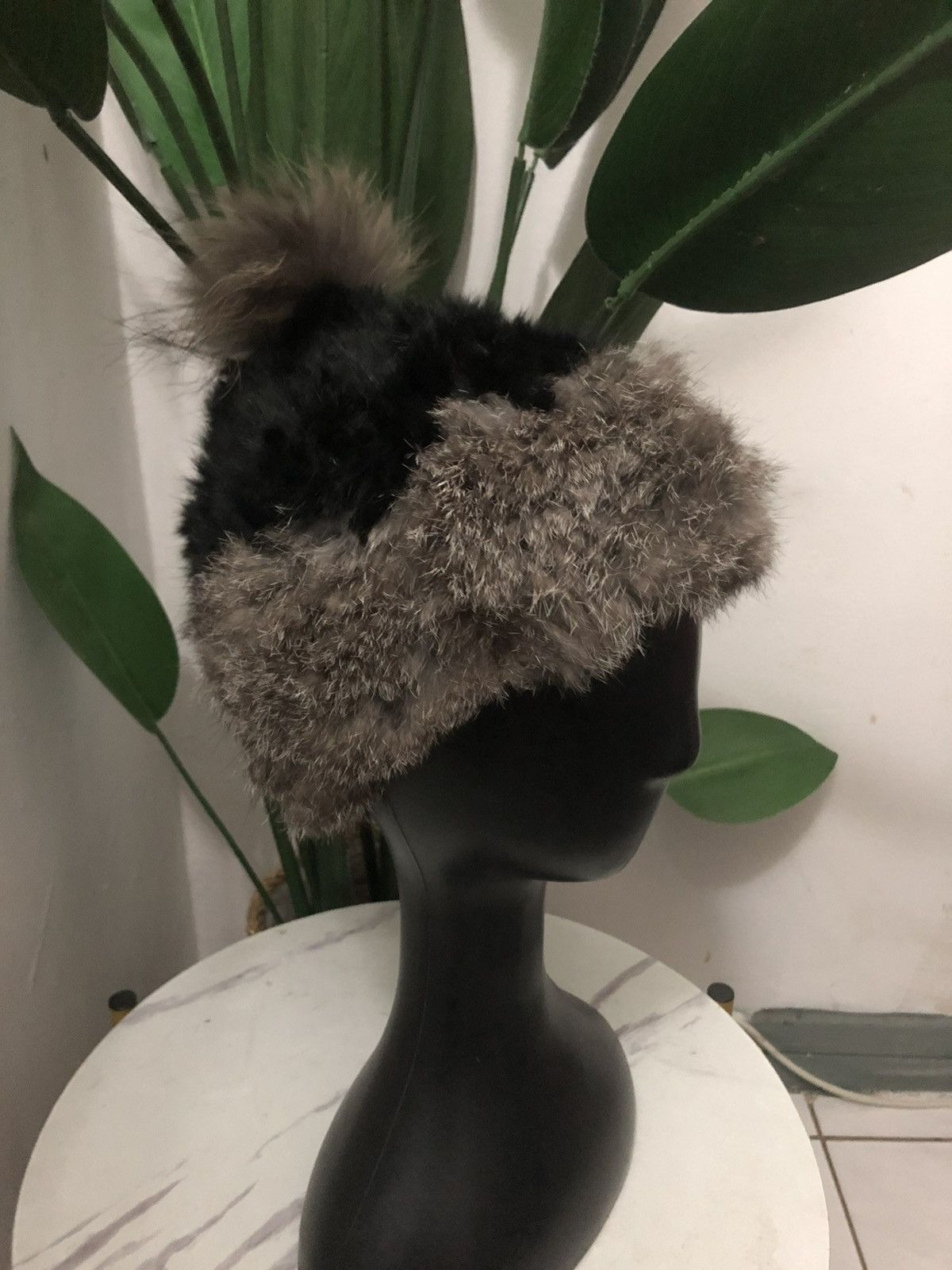 Japanese Brand × Vintage VINTAGE FUR BEANIE HAT Size ONE SIZE - 1 Thumbnail