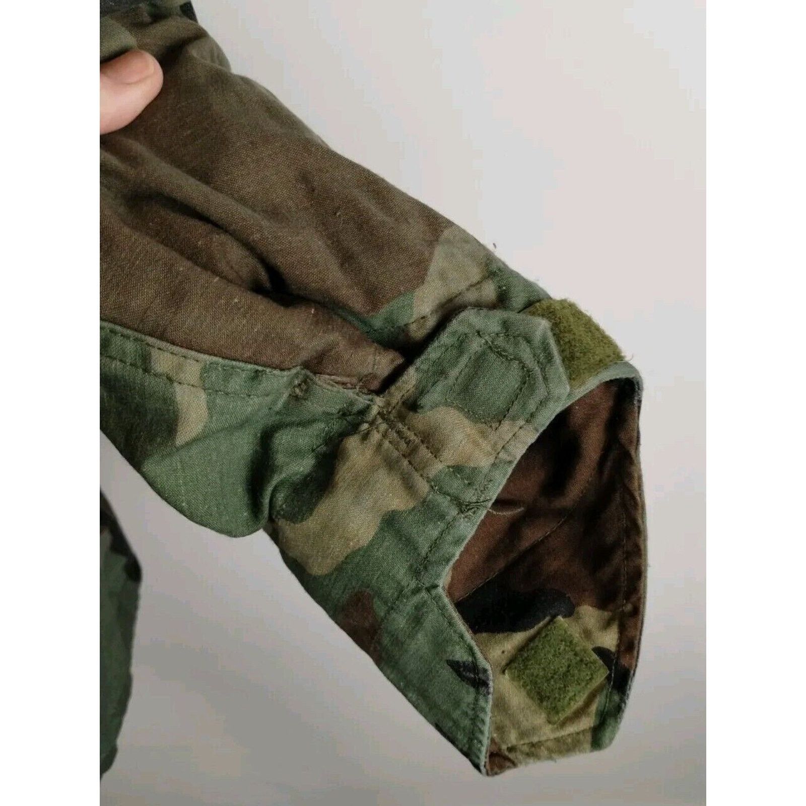 Vintage US Military Cold Weather Coat Small Wood Camo - Blemished Size US S / EU 44-46 / 1 - 12 Thumbnail