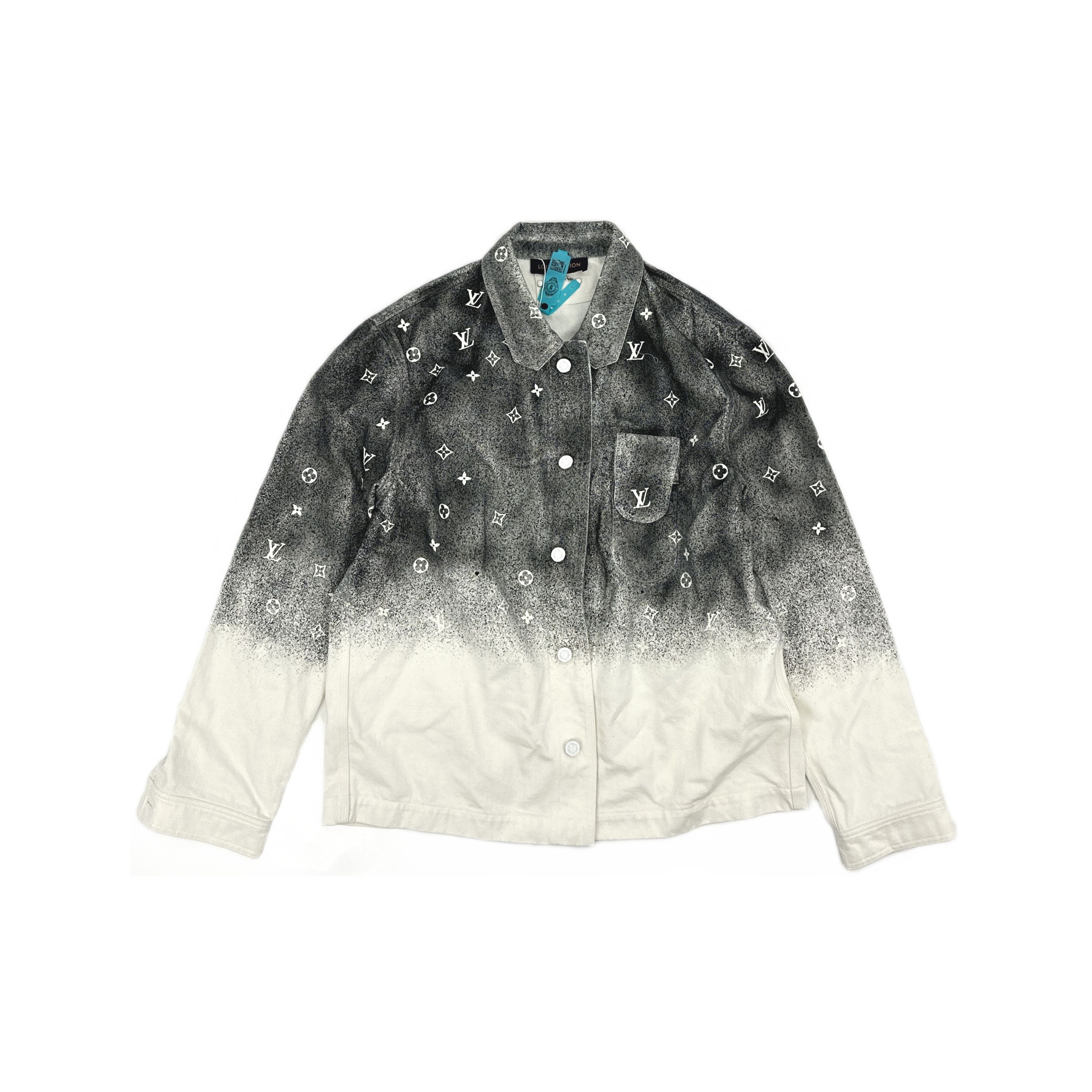 Louis Vuitton Louis Vuitton Monogram Gradient Denim Shirt XL Size US XL / EU 56 / 4 - 1 Thumbnail