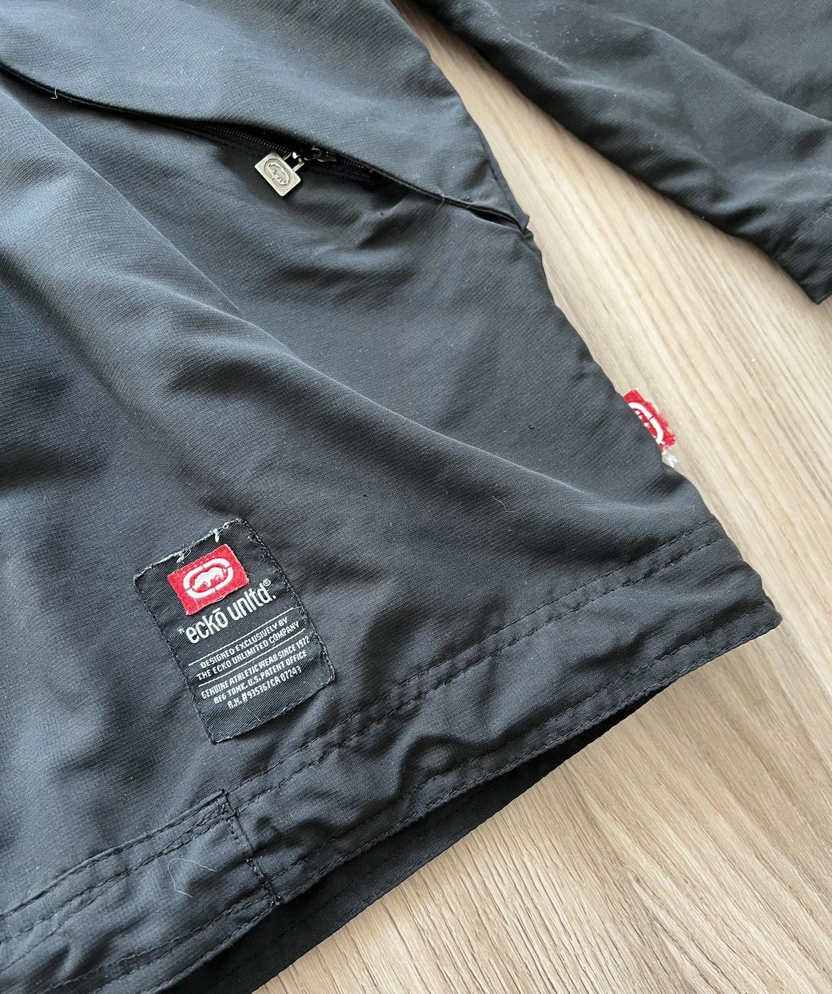 Ecko Unltd. × Vintage Vintage Ecko Unltd Black Anorak Jacket Size US S / EU 44-46 / 1 - 4 Thumbnail
