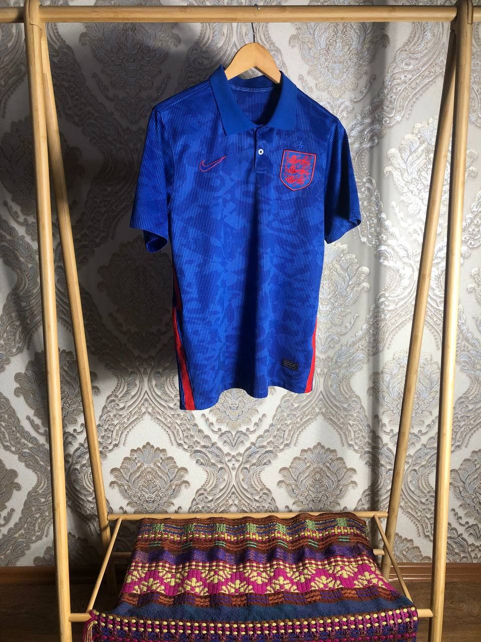 Nike VINTAGE NIKE ENGLAND RETRO SOCCER JERSEY MANCHESTER Y2K 90s Size US L / EU 52-54 / 3 - 2 Thumbnail