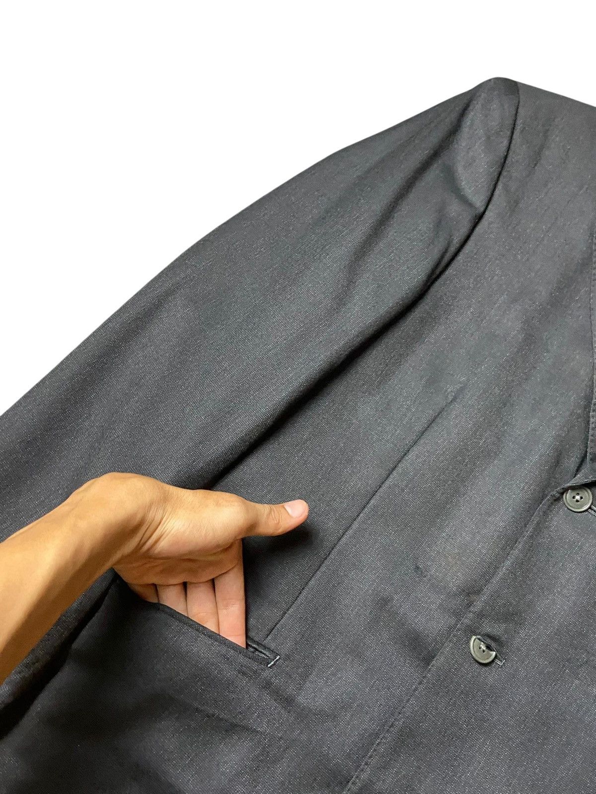 Designer × Ermenegildo Zegna × Vintage Ermenigildo Zegna Australian Wool Light Blazer (126) Size US XXS / EU 40 - 5 Thumbnail