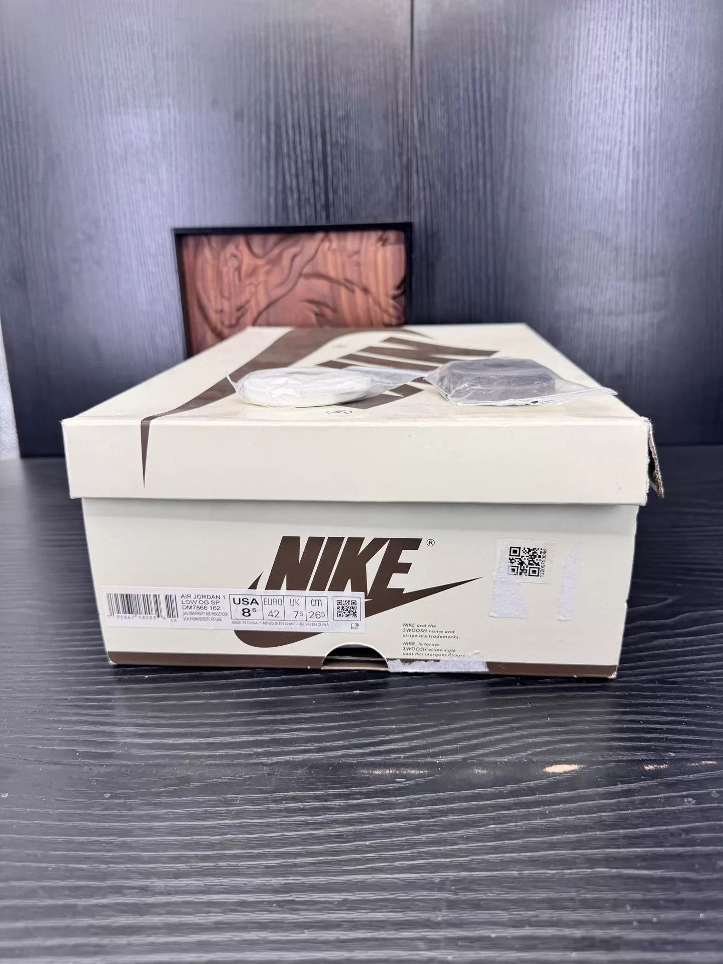 Travis Scott Jordan 1 Low TS Mocha Baroque Size 42 OG Box Size US 9 / EU 42 - 9 Thumbnail